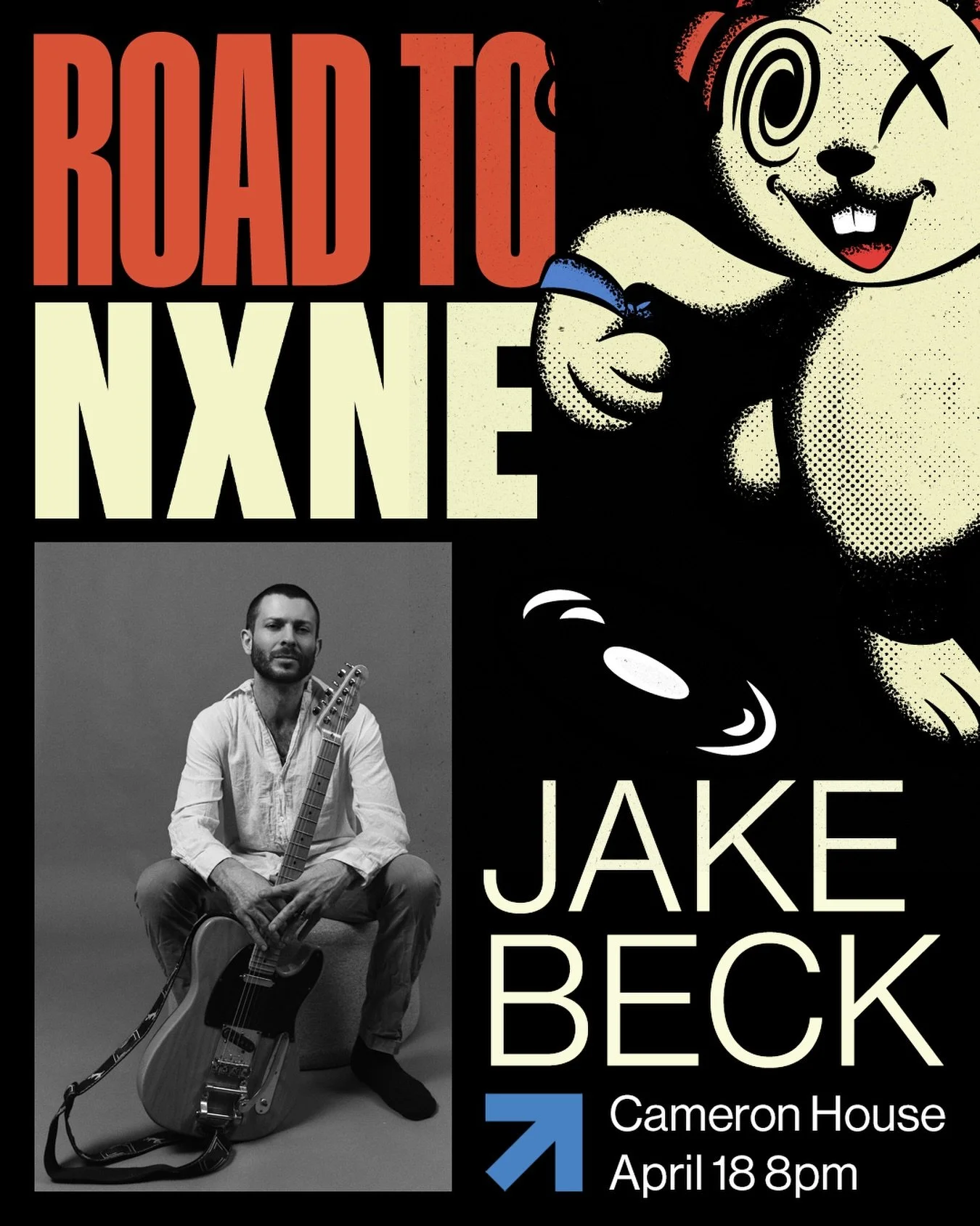 ANNOUNCING the Road to NXNE show on April 18! 

Can&rsquo;t wait until June for a NXNE show? Join us at the Cameron House next Saturday for a night of great music and to get excited for the upcoming festival 👏

Grab your tickets now at the link in o