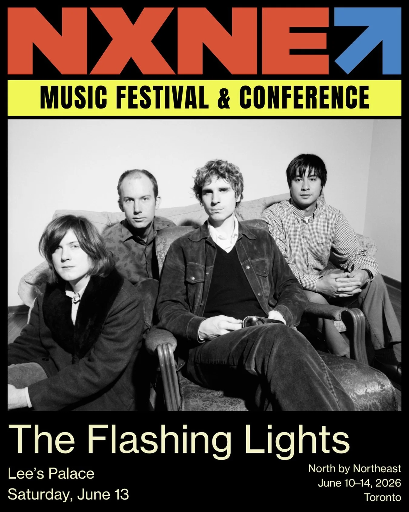 🚨 ANNOUNCING 🚨

The Flashing Lights plays Lee&rsquo;s Palace on June 13 as part of NXNE 🔥

Tickets are on sale now at the link in our bio 🎟️

#nxne2026