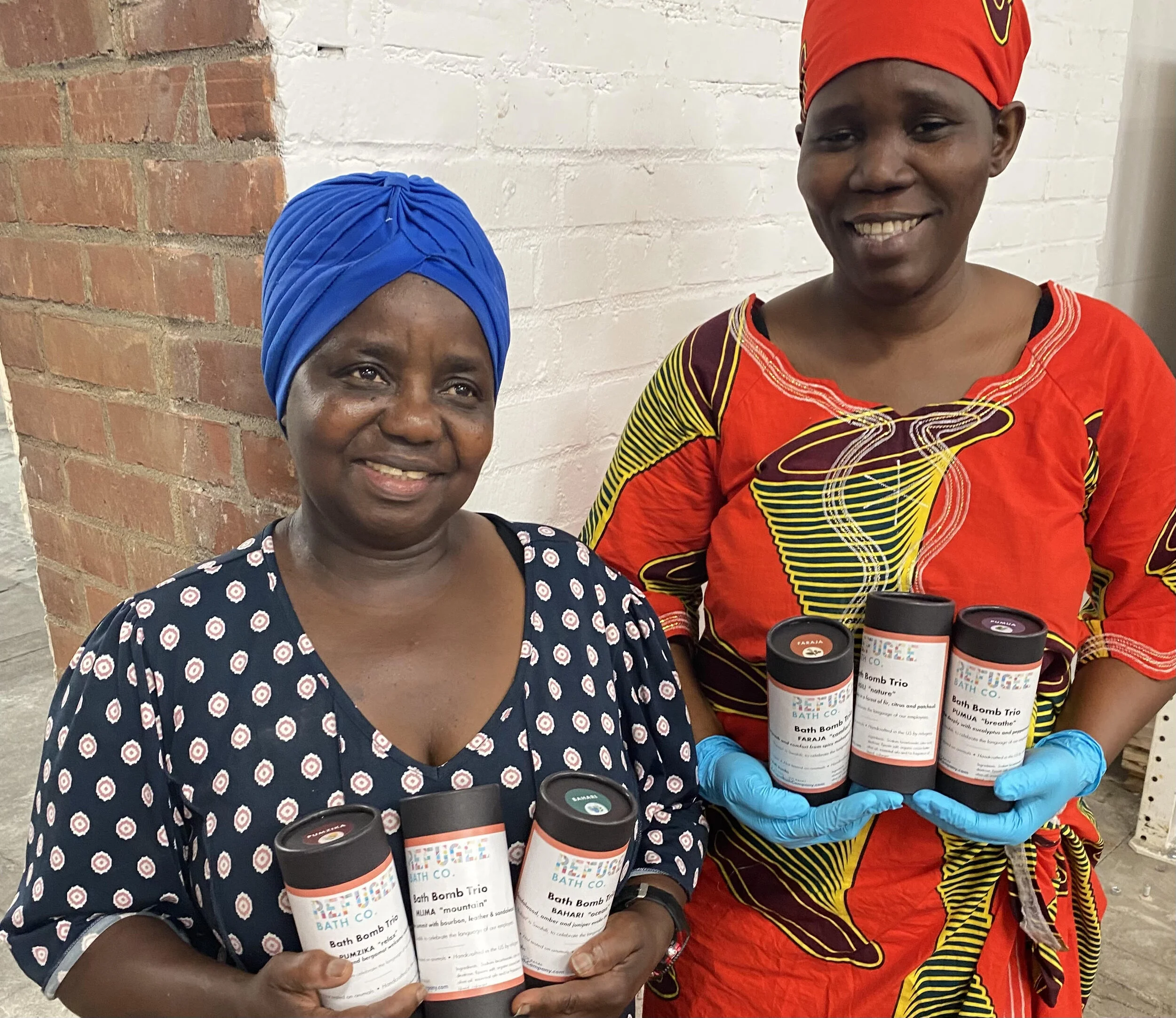 SWAHILI BATH BOMB TRIOS — Refugee Bath Co.