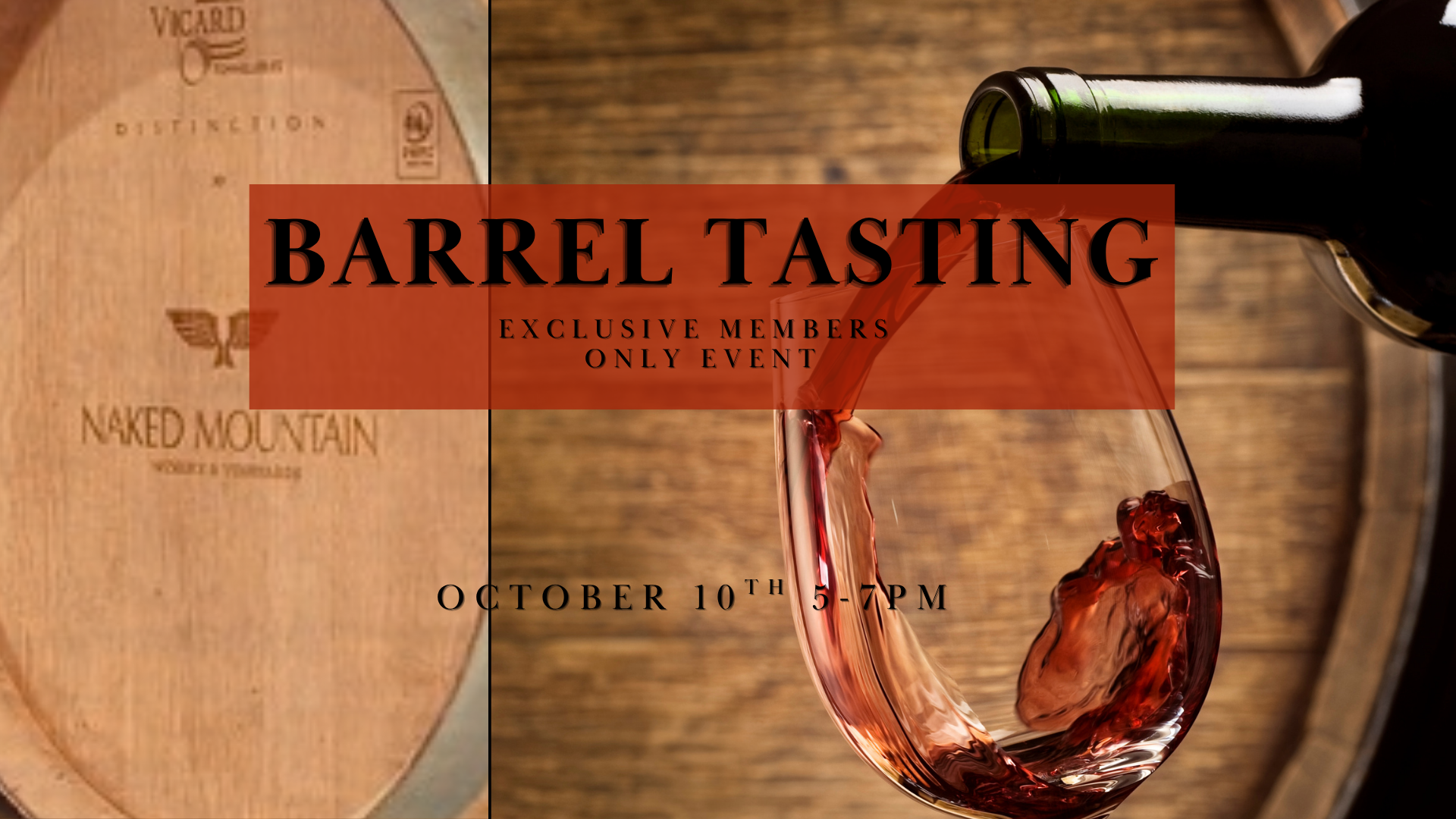 Barrel Tasting- Wine Club Exclusive Event