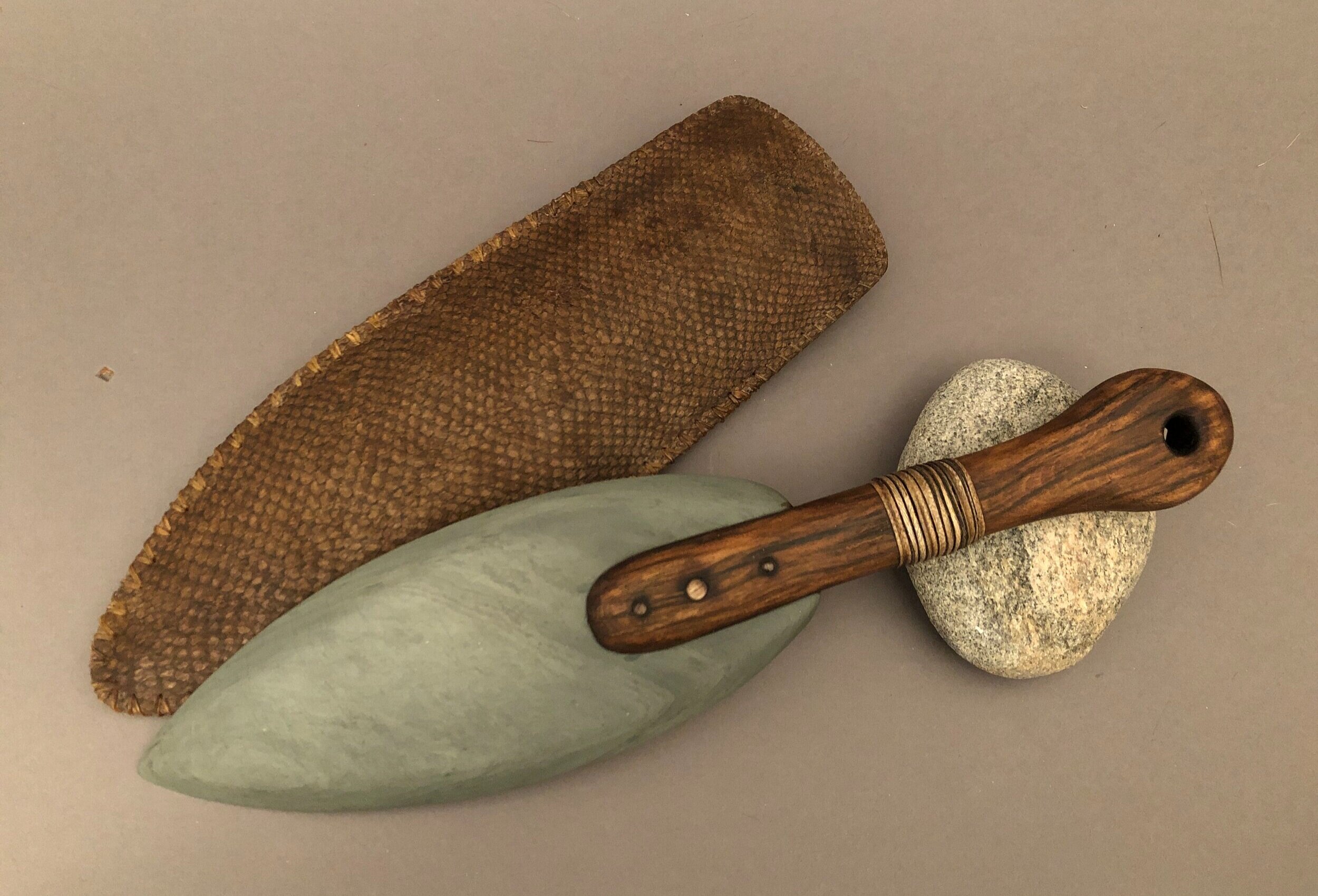 Large Inuit Slate Knife