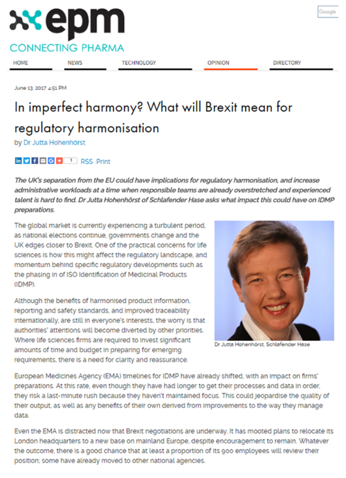 From European Pharmaceutical Manufacturer, issue 17.4