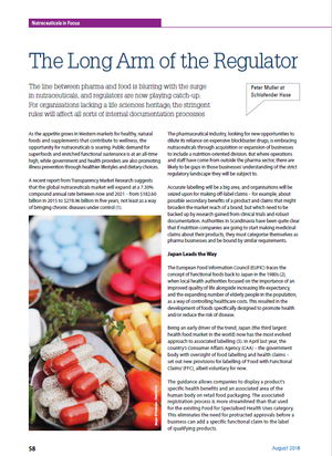 From Pharmaceutical Manufacturing and Packing Sourcer August 2016