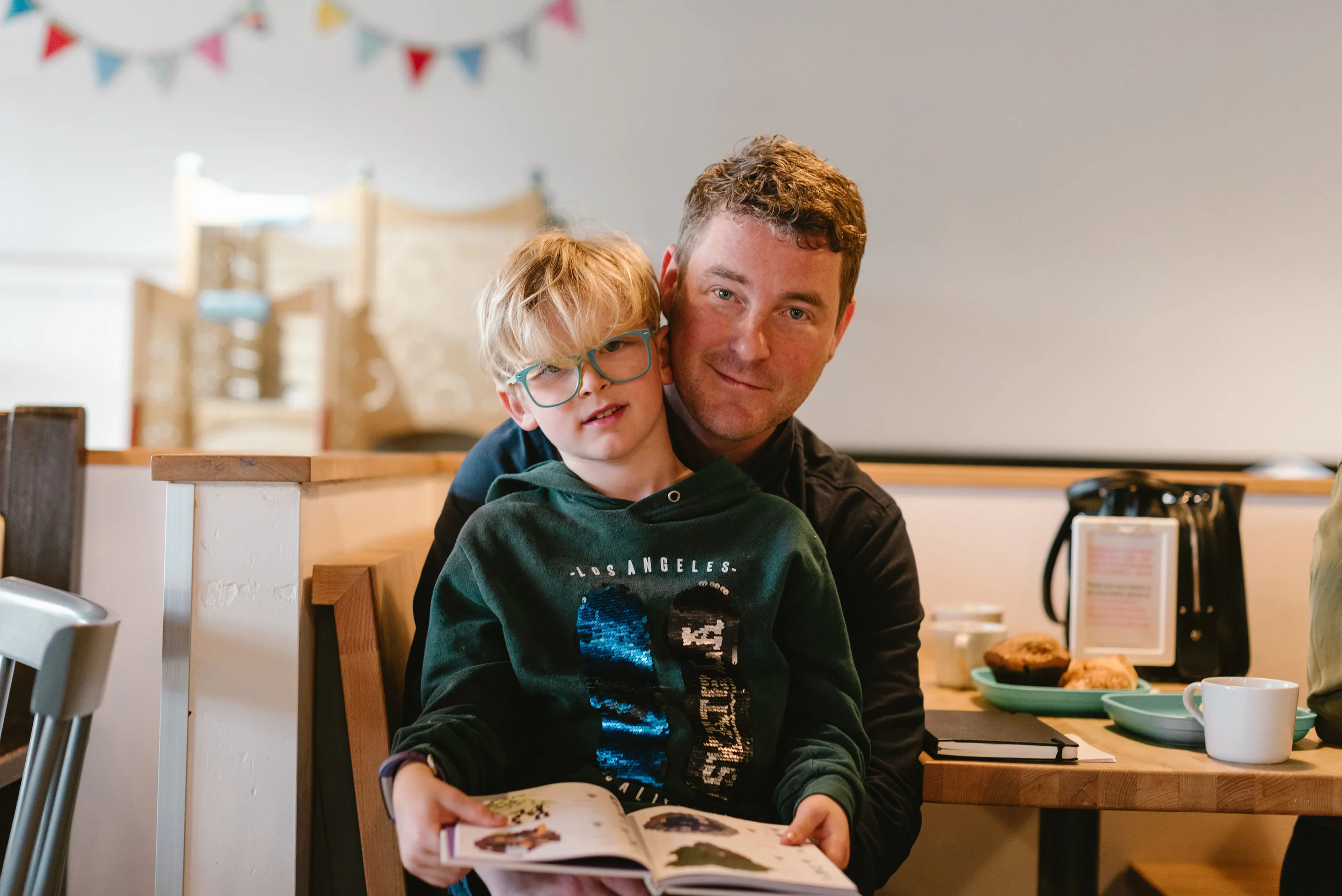 Founder John Bromley & one of his son’s. Photo by Valerie