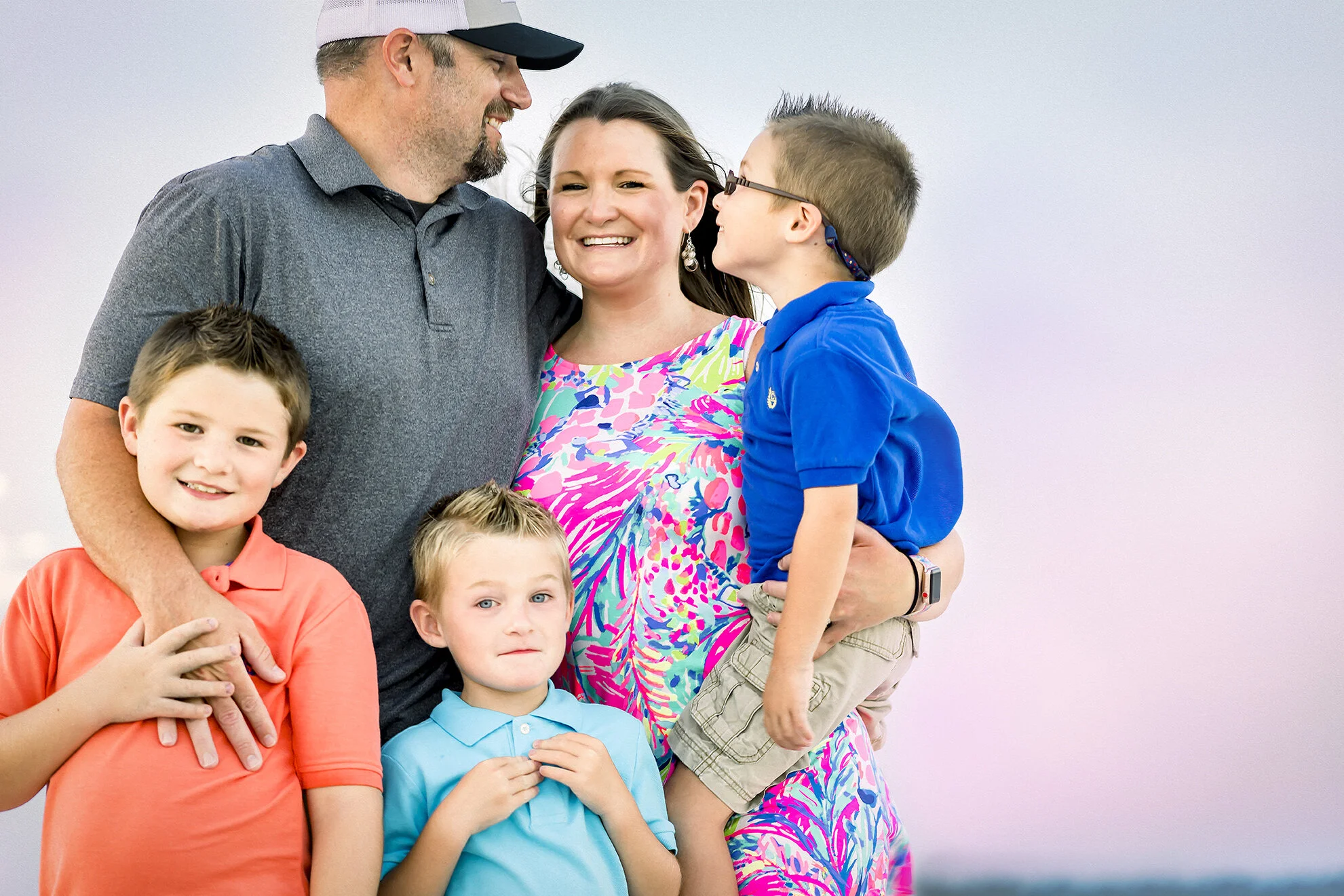 Family Photo in North Topsail Beach