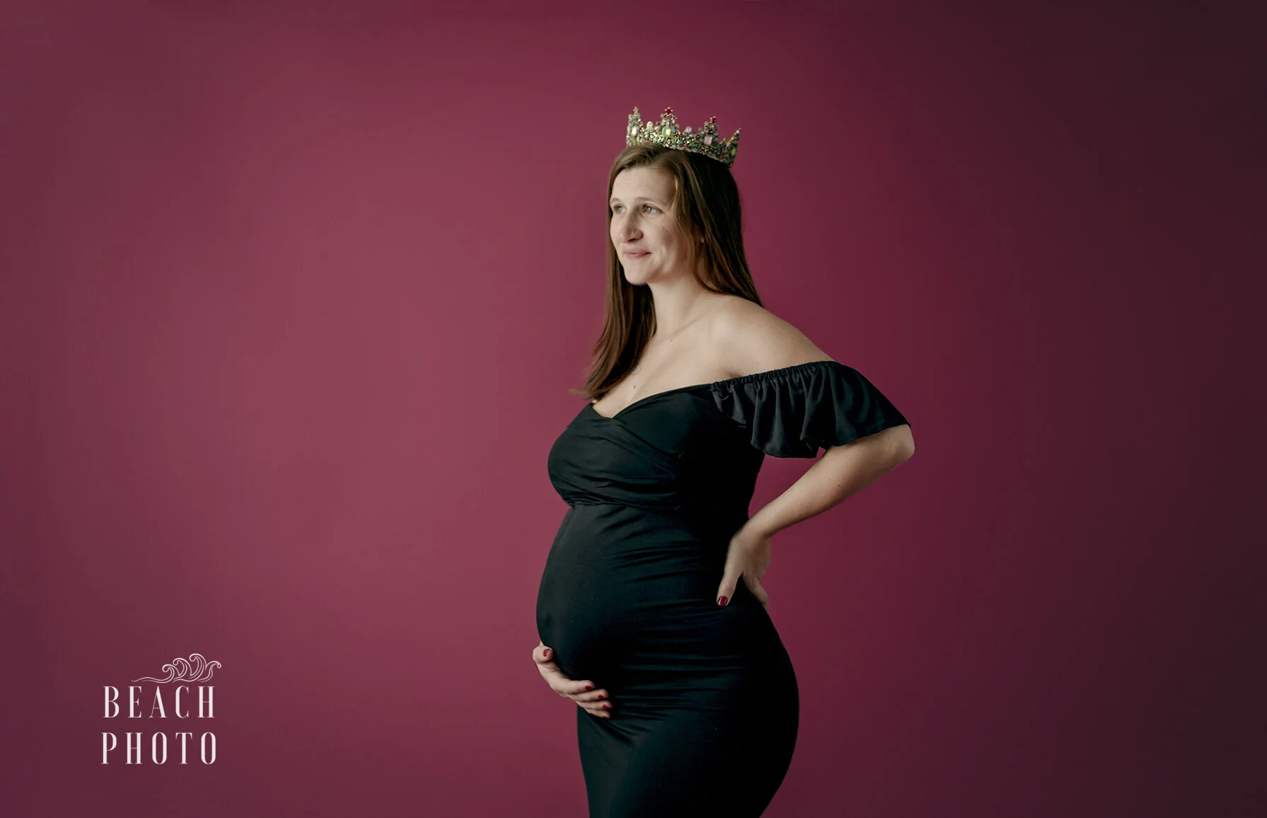 Topsail Photographer - Studio Maternity Session