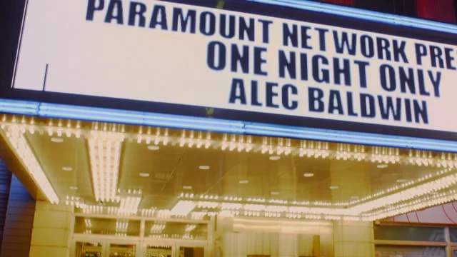 PARAMOUNT: Alec Baldwin "One Night Only"