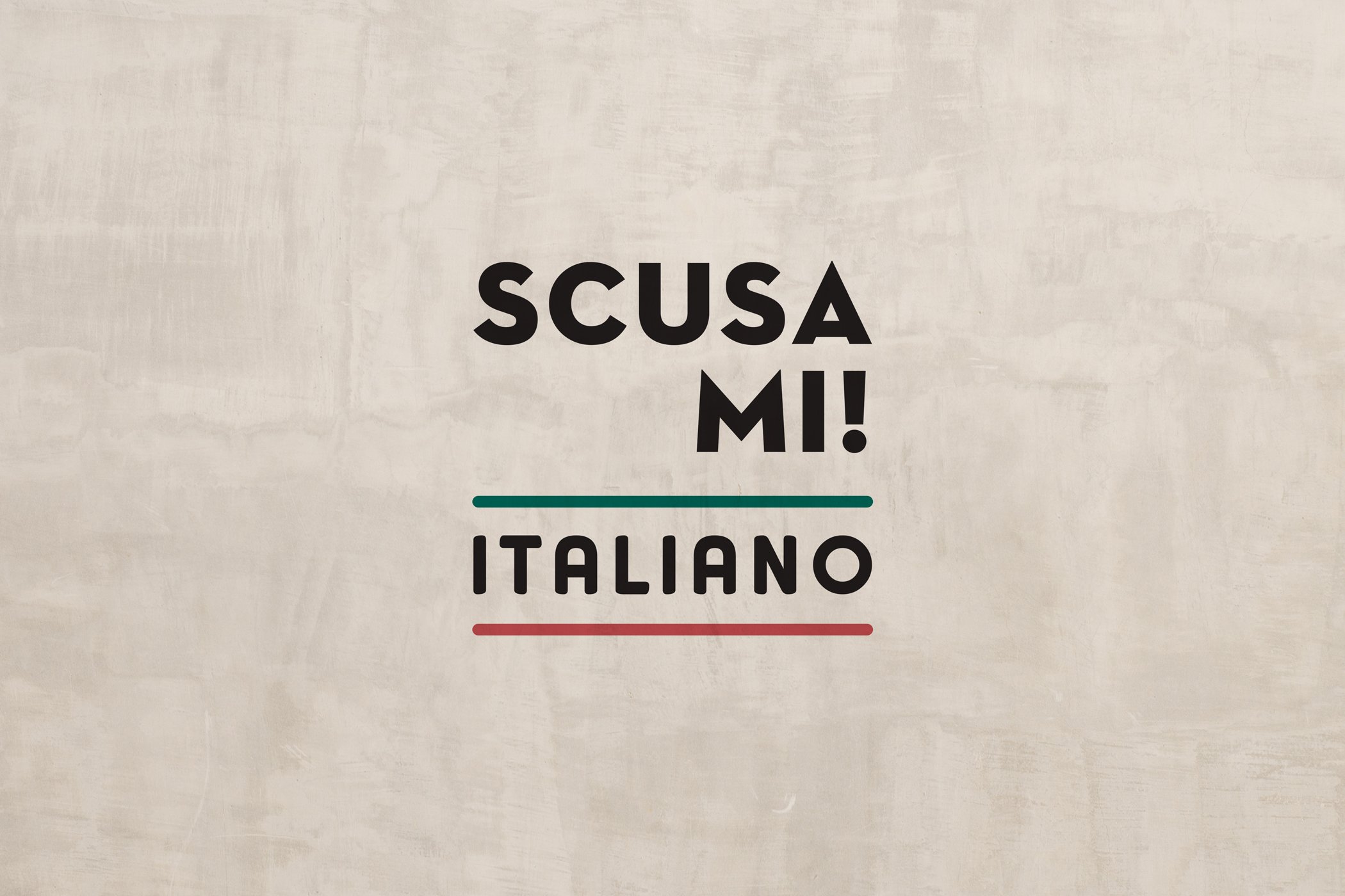 SCUSA MI! ITALIANO