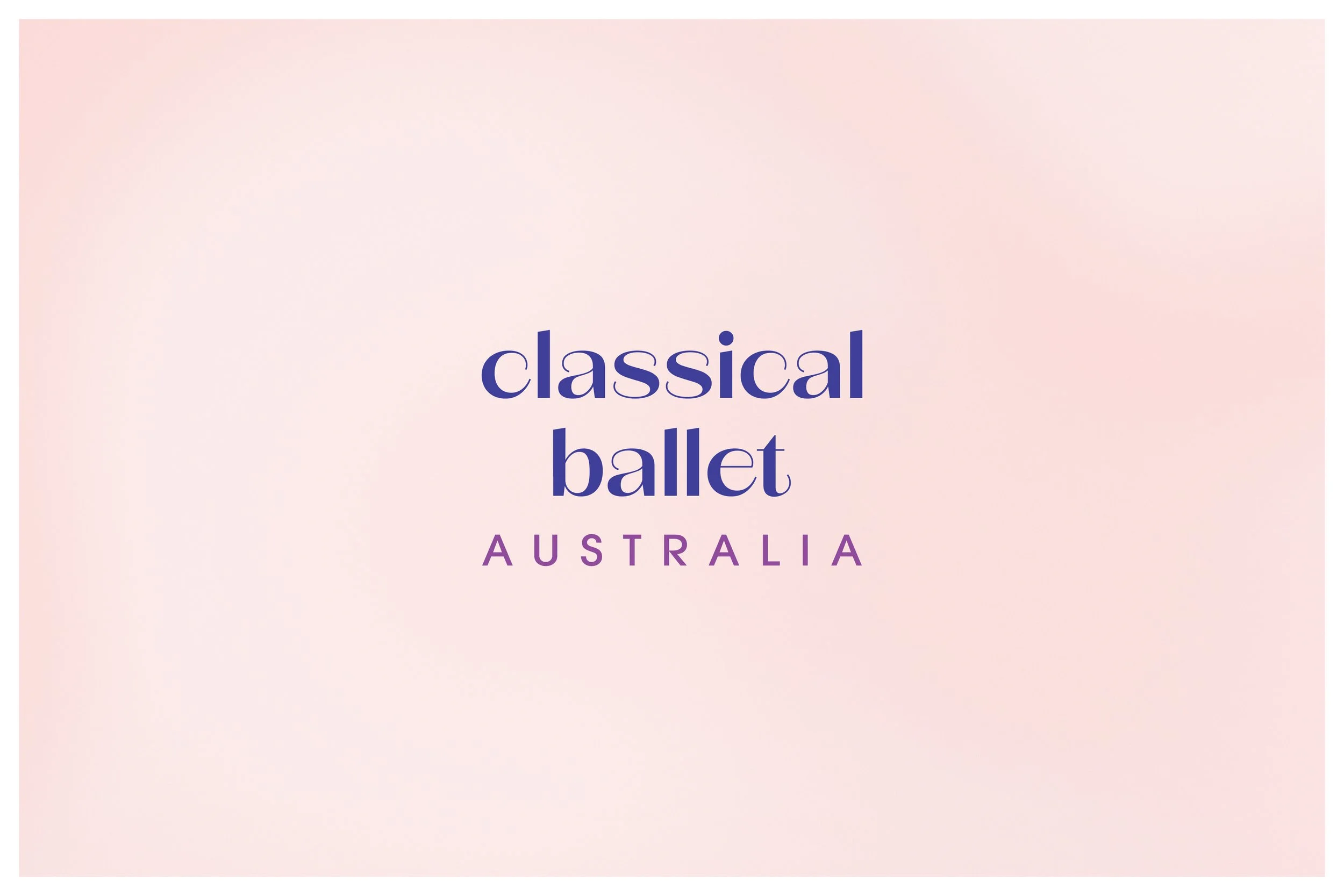 CLASSICAL BALLET AUSTRALIA