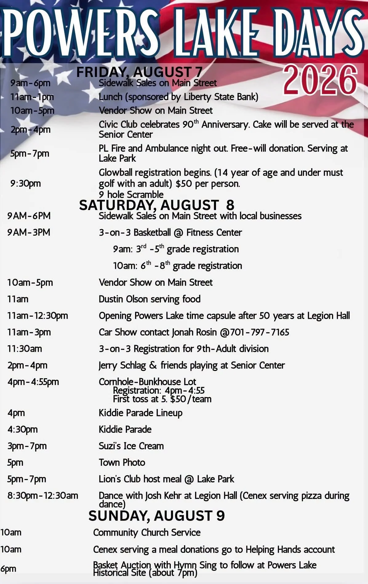 Powers Lake Days 2026 Events list.jpeg