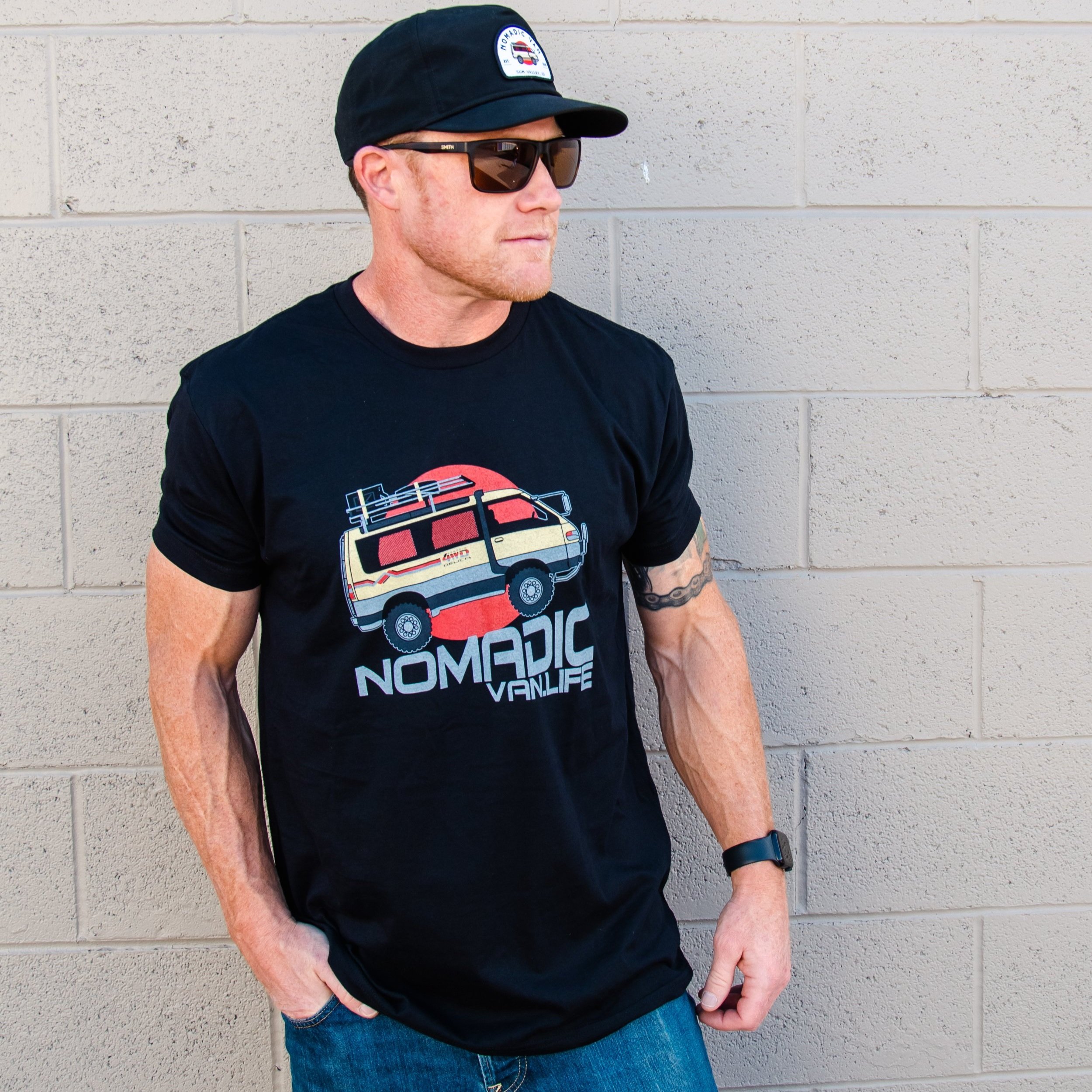 Nomadic Van Graphic Tee (Black)