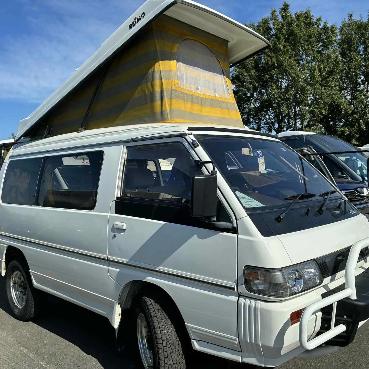 🚨 INCOMING VAN 🚨 Sid is en route to Nomadic Van HQ! We have managed to secure this super rare Reimo pop-up camper L300 with only 72,000 miles and an exquisite build out inside. He will be hitting the American soil on November 6th. Sell your house a
