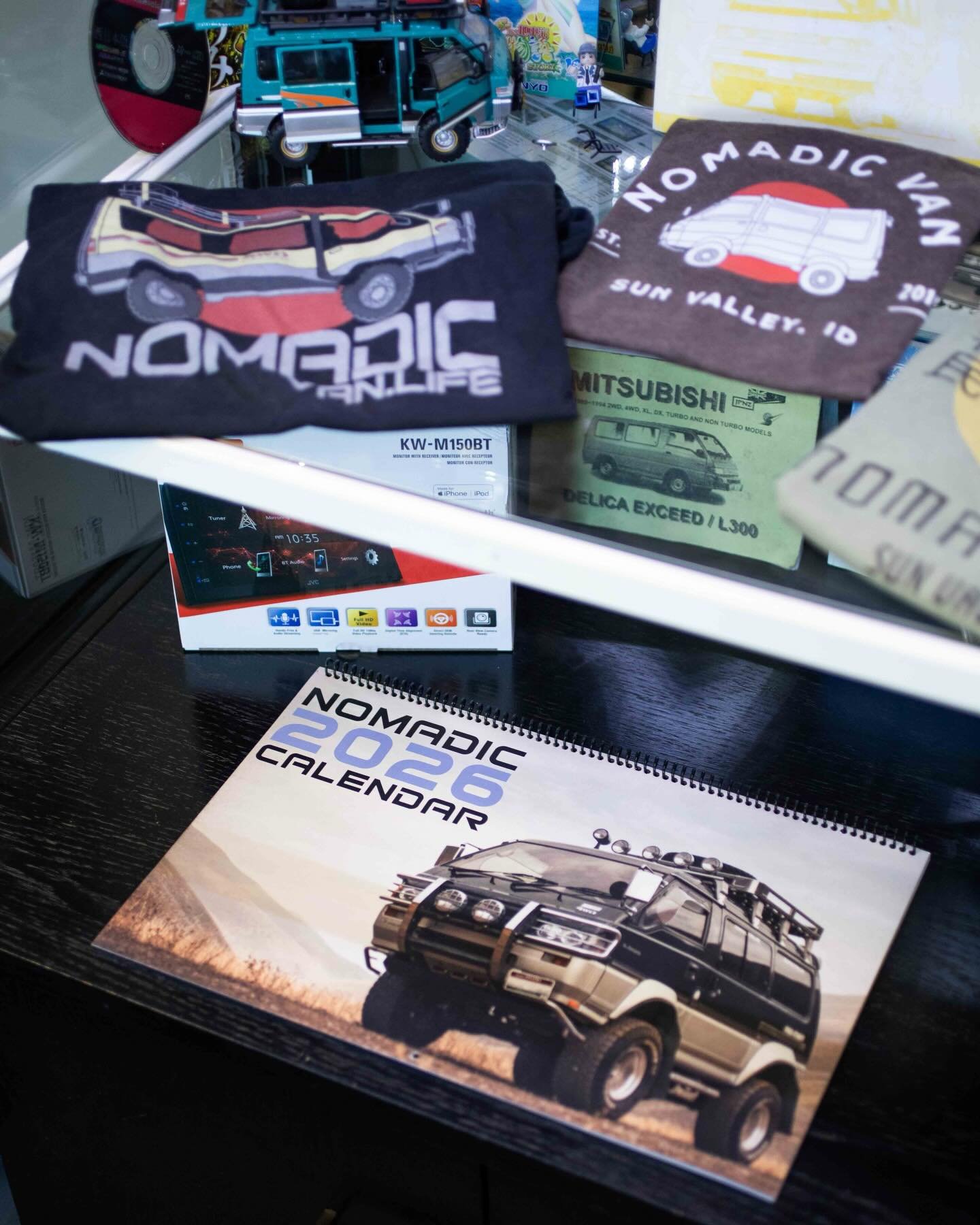 There is still some time left to get your 2026 Nomadic Calendar! We are doing free shipping for US residents, so they are only $25! For international residents, please message us and we can quote shipping for you! Check out the calendar in our link i