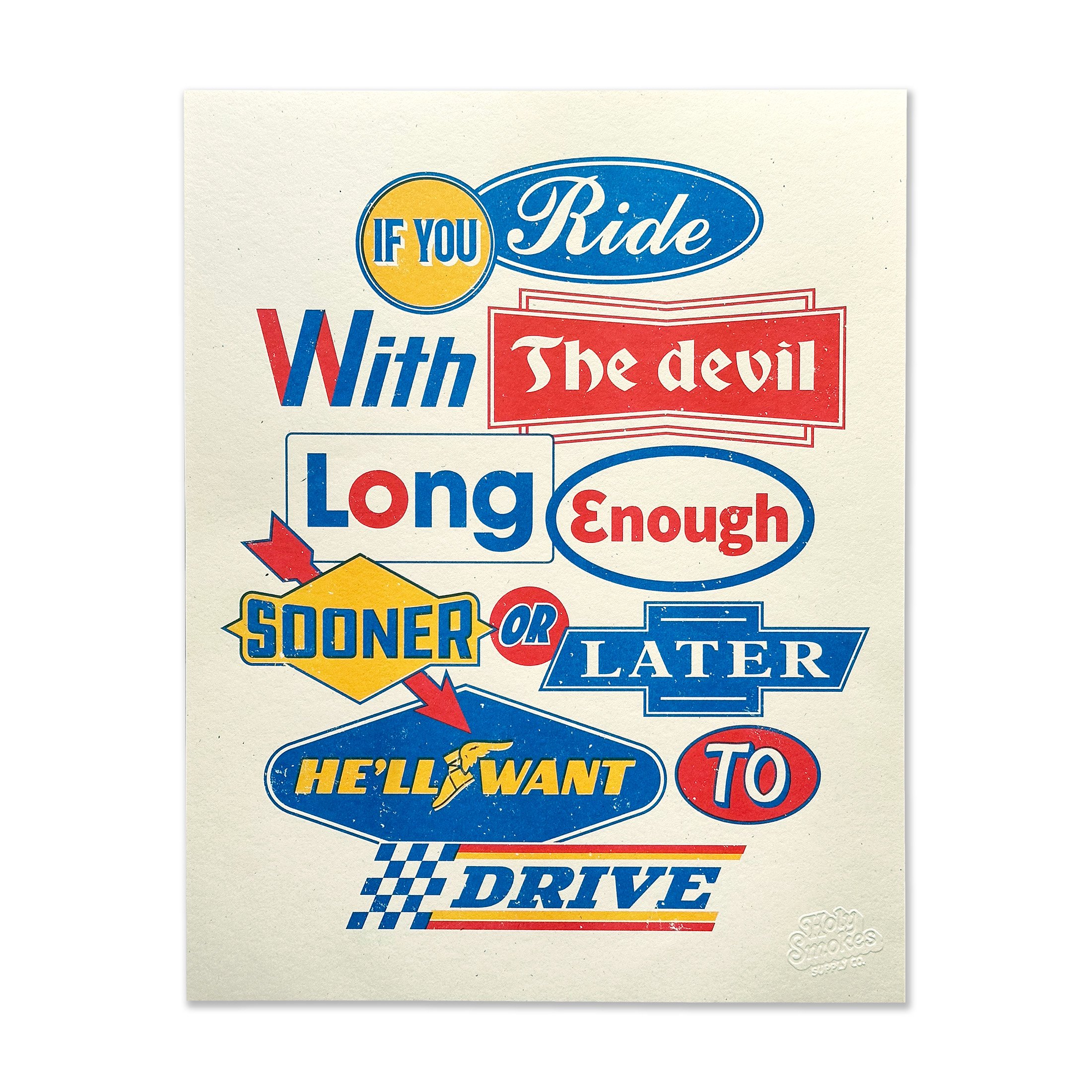 Ride With The Devil Print
