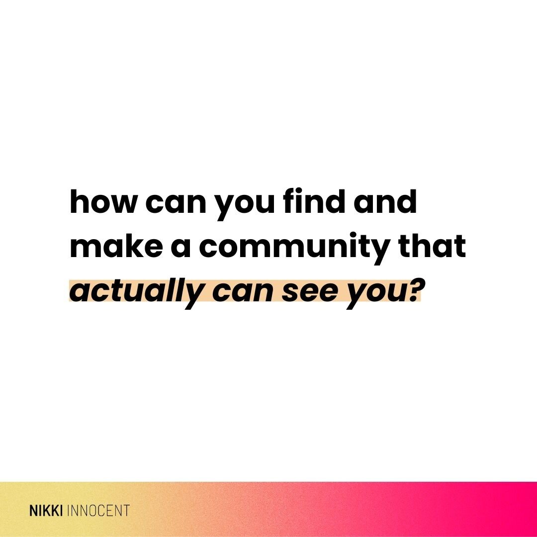 Being in community together and bearing witness to the human experience is so powerful. You don't have to process everything alone. ⁠
⁠
This is a huge reason why I created my group coaching experience -- to create a space for women to be seen and sup