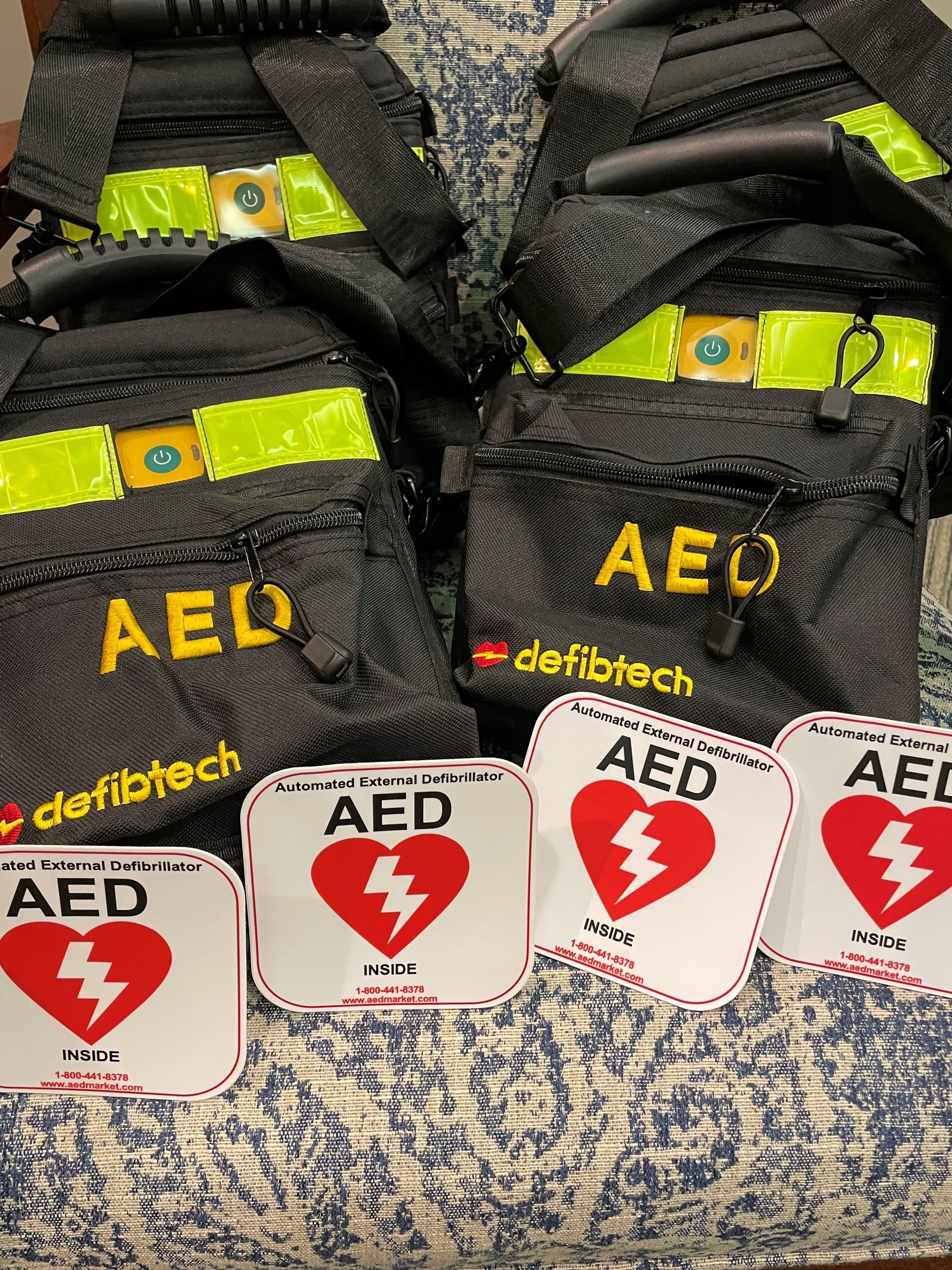 Purchased AEDs for Ferries