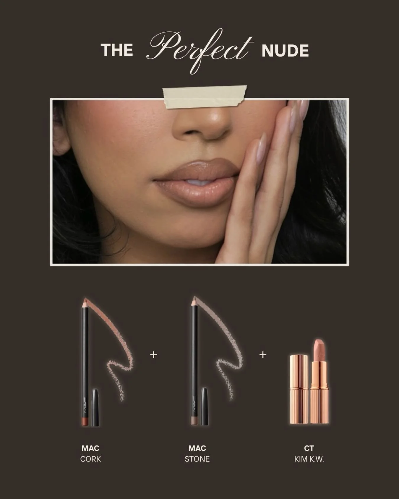 The perfect nude lip combo unlocked 🔓🤎☕️✨
A defined latte-brown liner with a soft nude center &mdash; the easiest way to add extra volume to the lips (a CLA must)

Want the exact products?
Comment &ldquo;LIP&rdquo; and I&rsquo;ll DM you the direct 