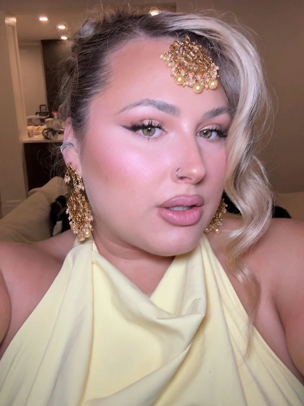 MUAs attending their friends&rsquo; weddings know the struggle&hellip; 🫠

Wake up early, do your own glam first, then spend the rest of the day making everyone else look beautiful.

These pics were taken over 10 hours after application, which honest