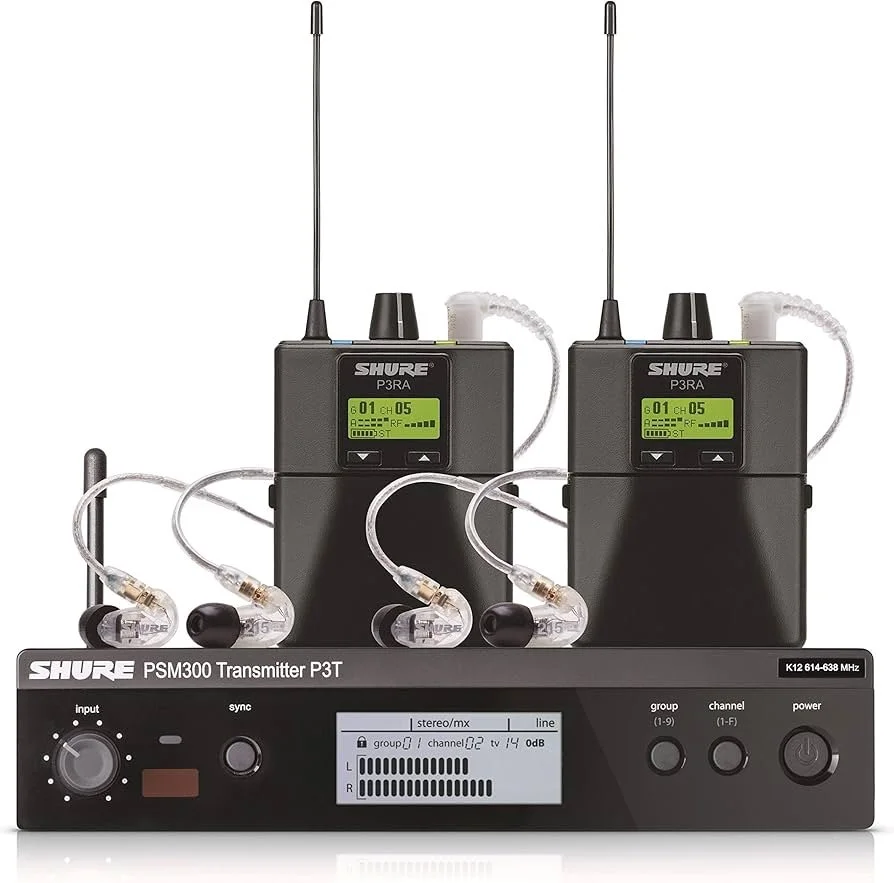Shure PSM 300 wireless In Ear Monitor IEM system
