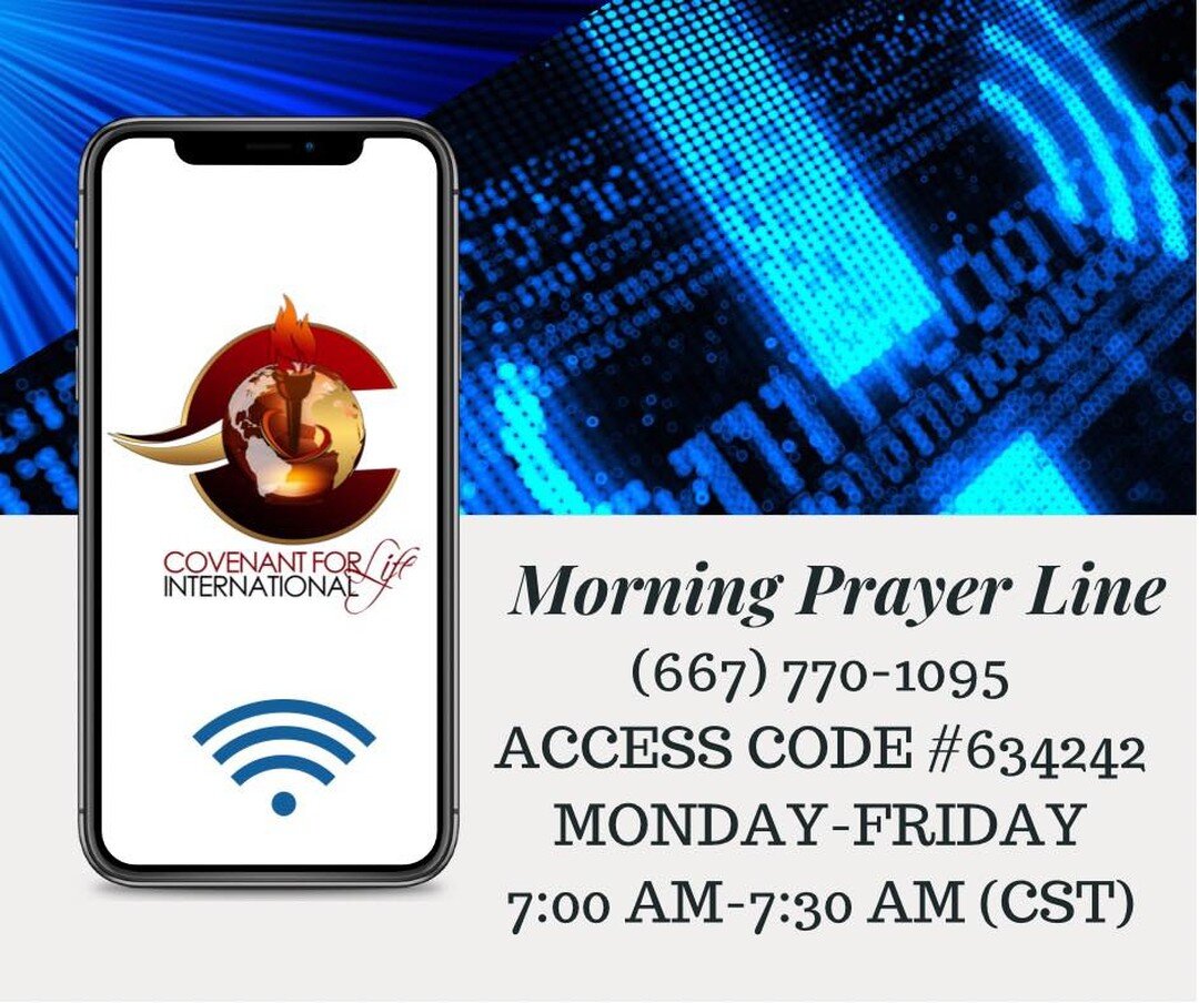 Start your morning with prayer at 7am.