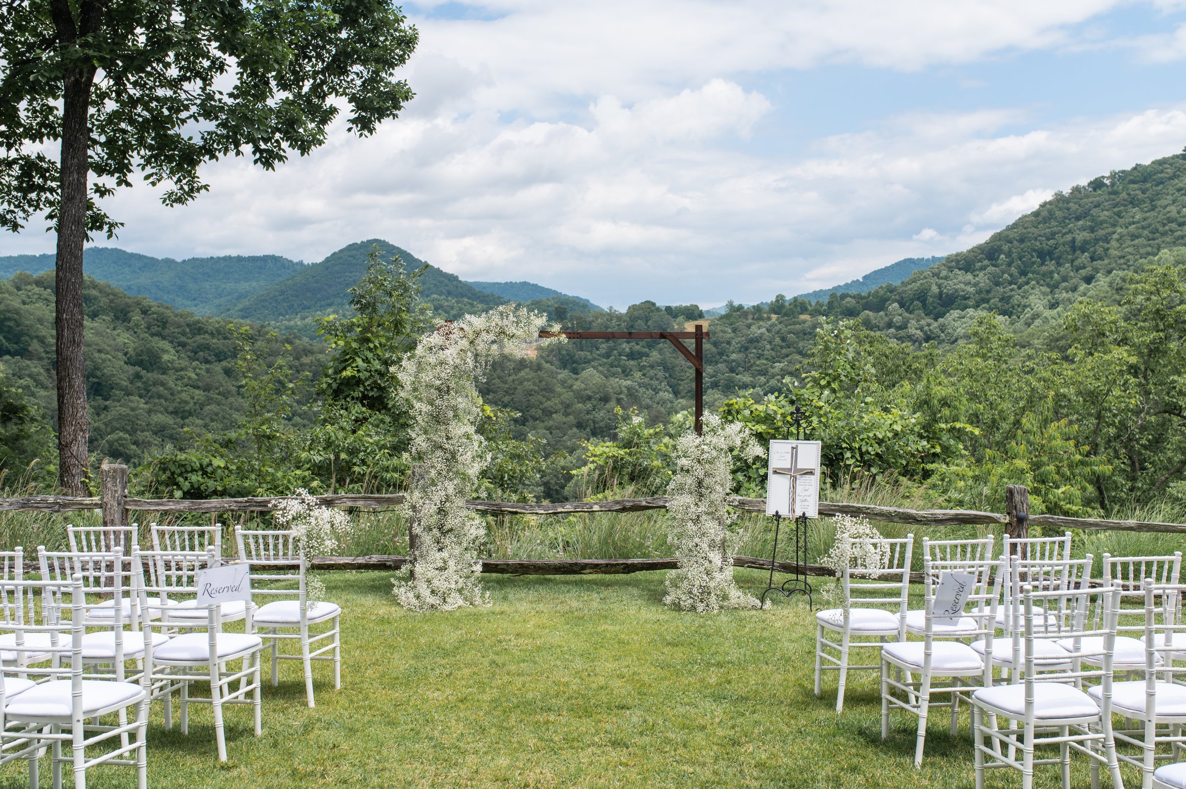 Mountain Wedding Ceremony | Kimberly Cauble Photography