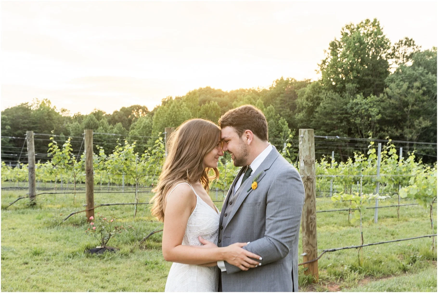 dreamy vineyard wedding | North Carolina wedding venues