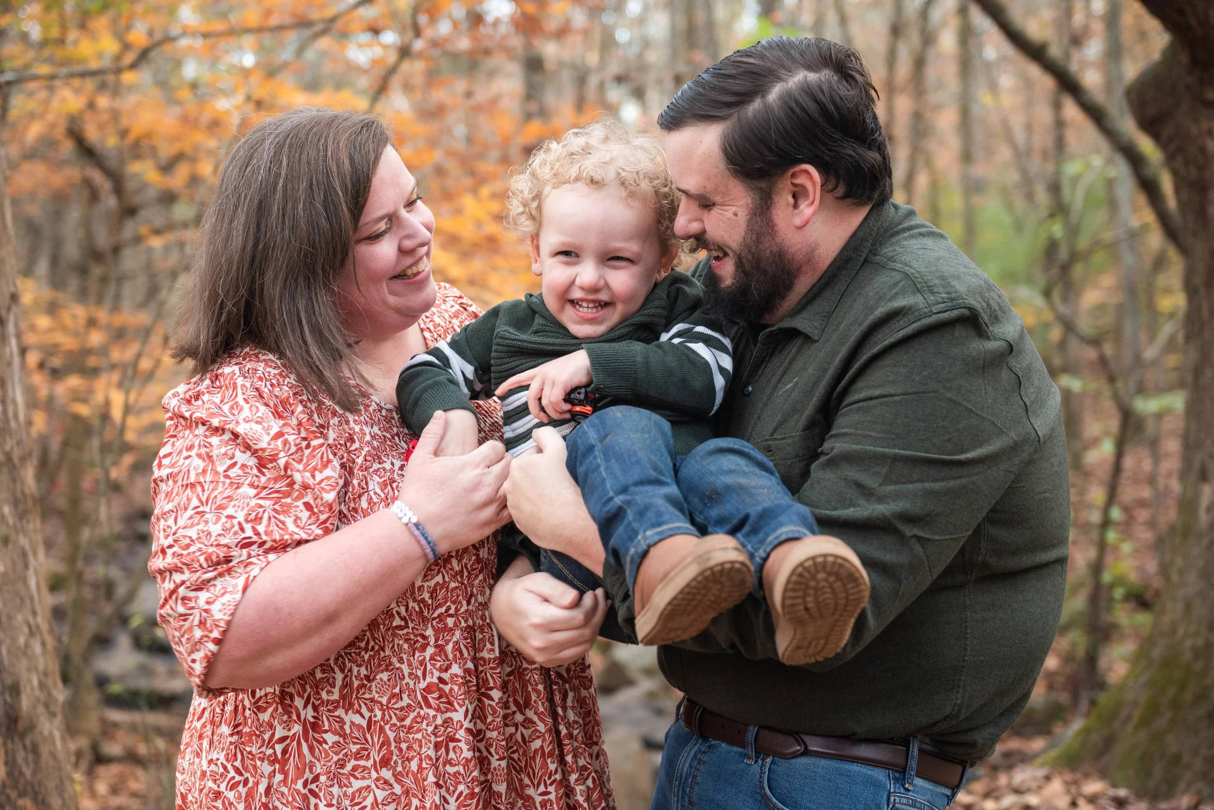 Fall Family Portraits | McDowell Nature Preserve