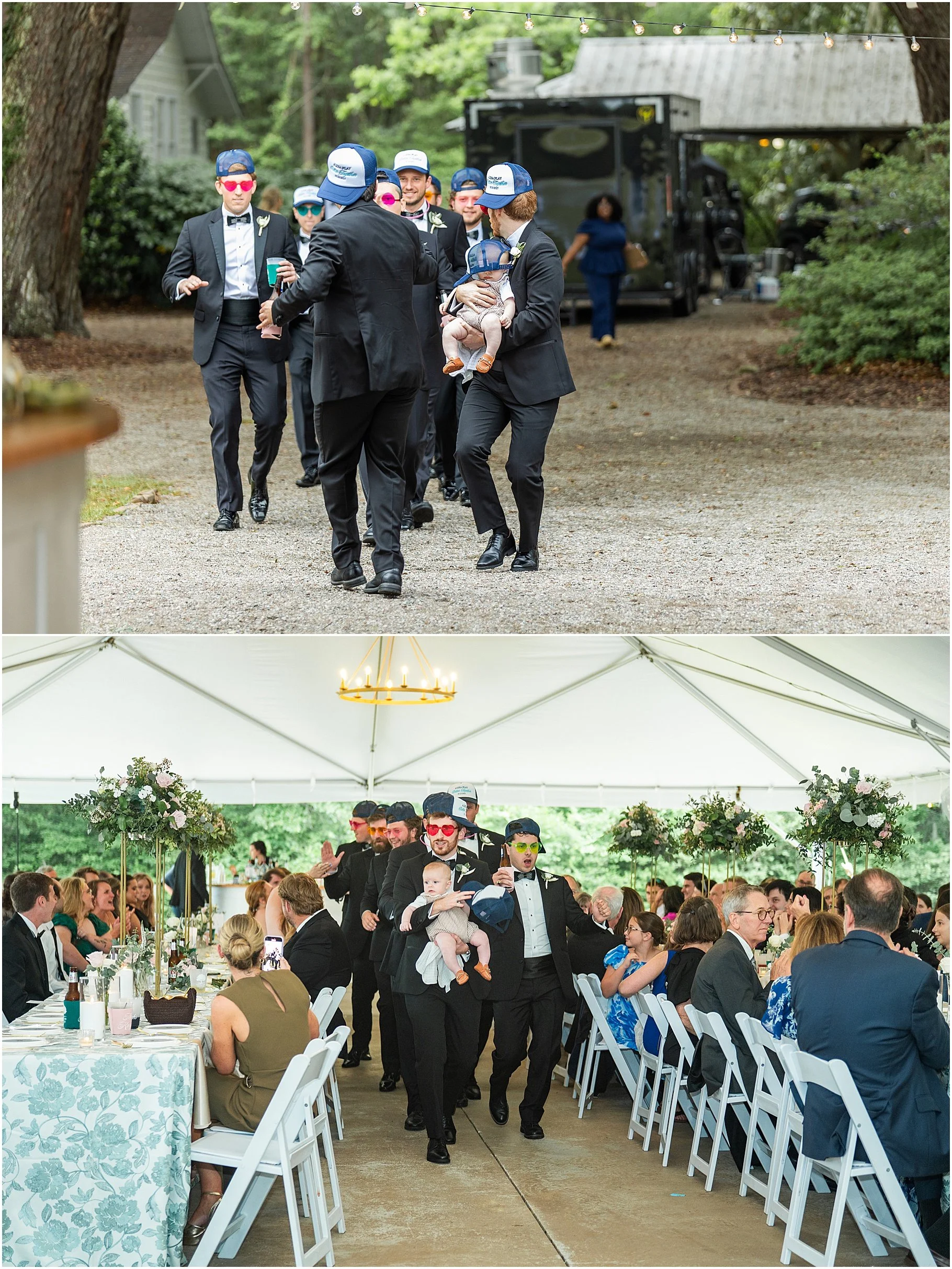 Groomsmen Entrance | Wingate Place, Johns Island SC