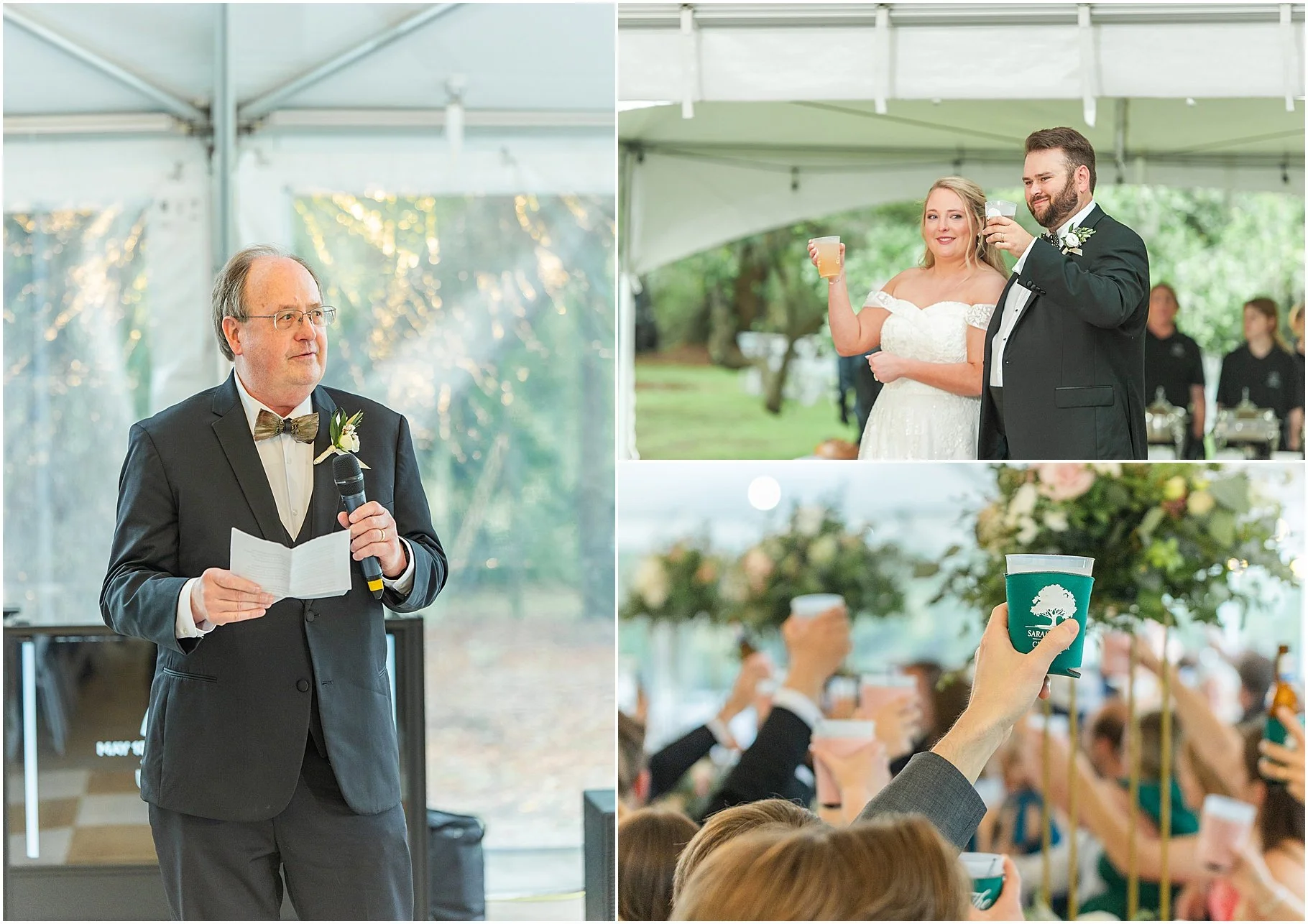 Wedding Reception Toast | Southern Wedding Traditions