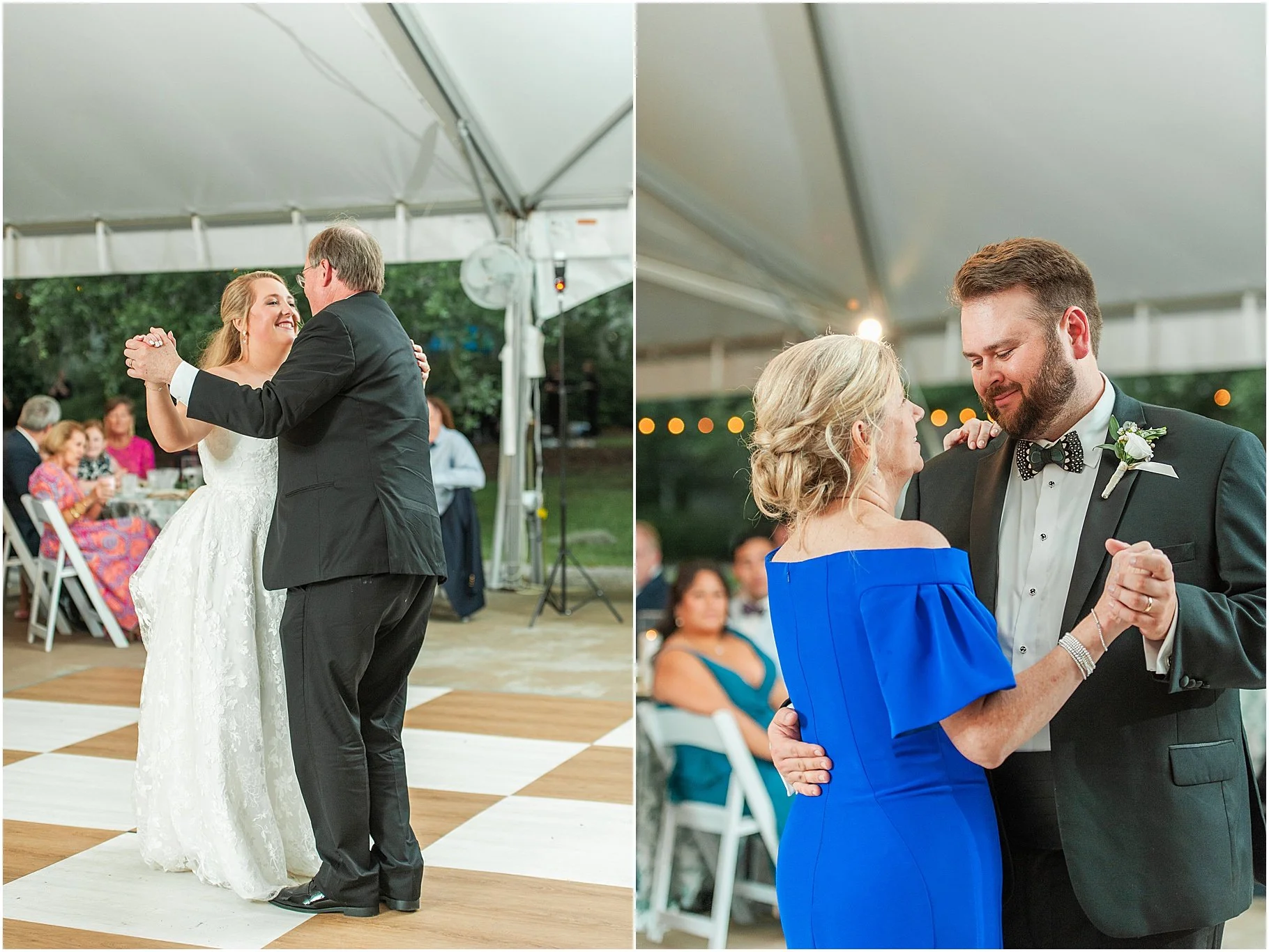 First Dance with Mom and Dad | SC Wedding Photographer