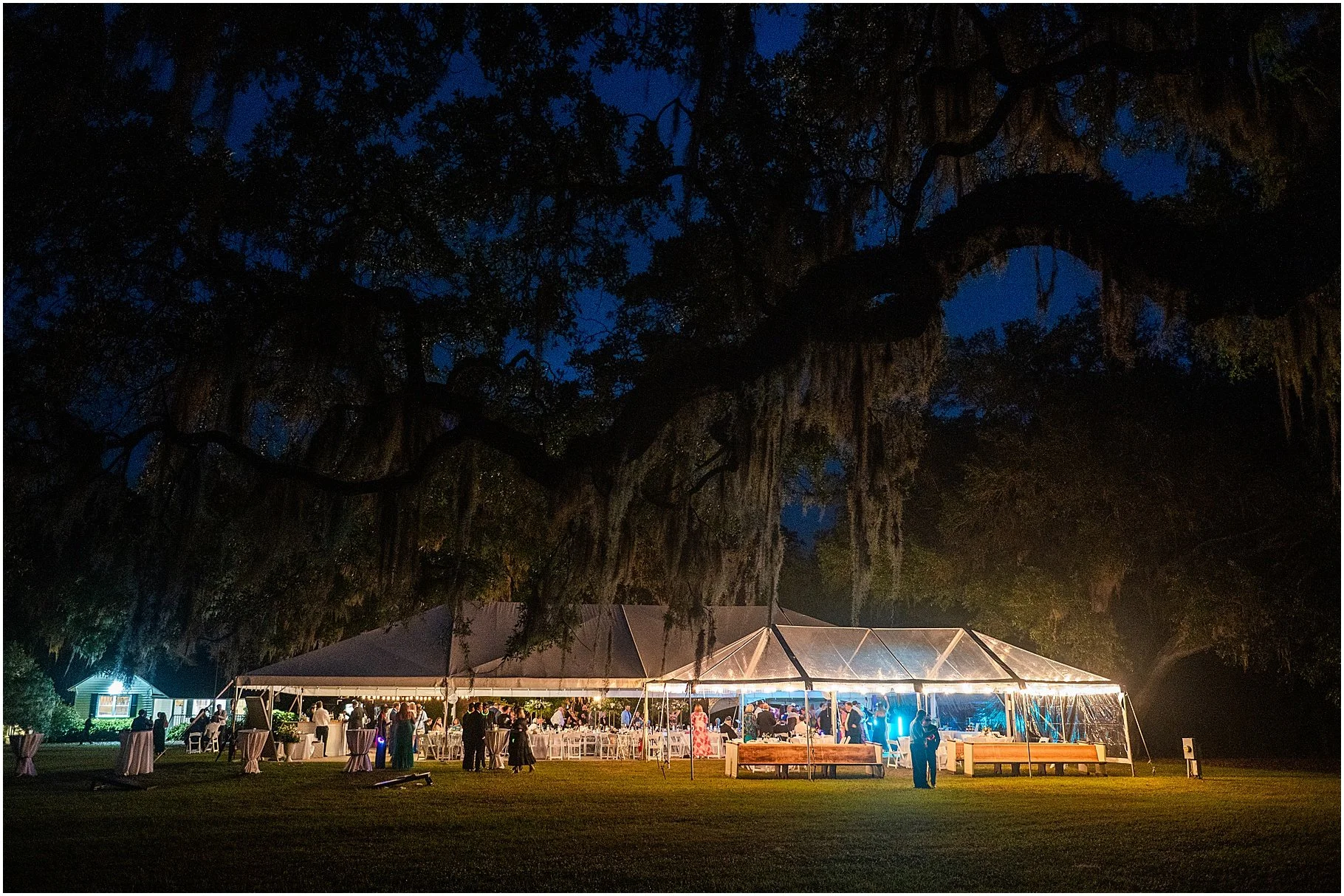 Wingate Place Reception Tent | Epic Lowcountry Wedding