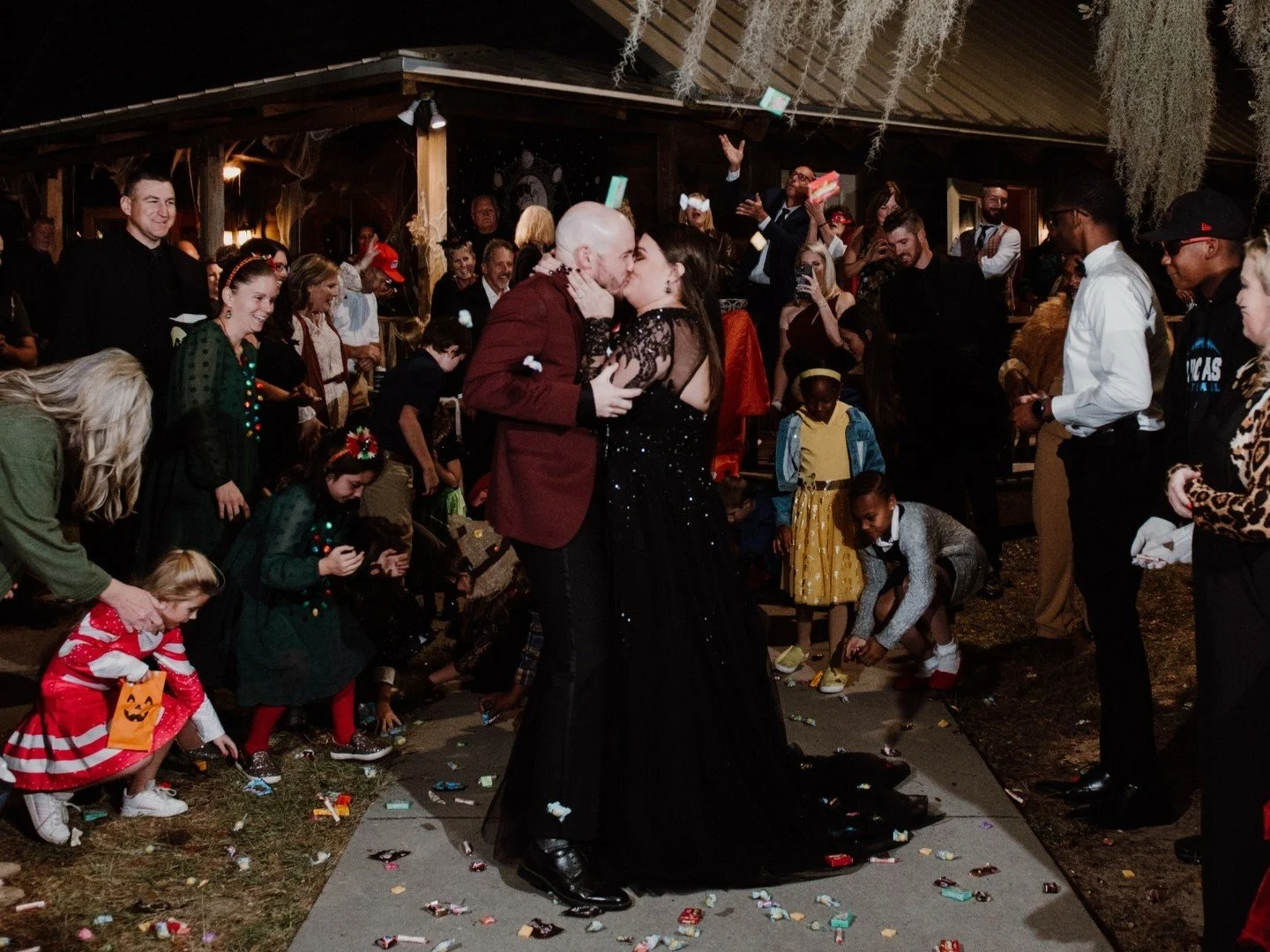 There’s something magical about leaving your wedding, all dressed up, surrounded by your best friends and family members, blowing bubbles, holding sparklers, or waving ribbons.  But is it really?  For some, having a grand exit to their wedding