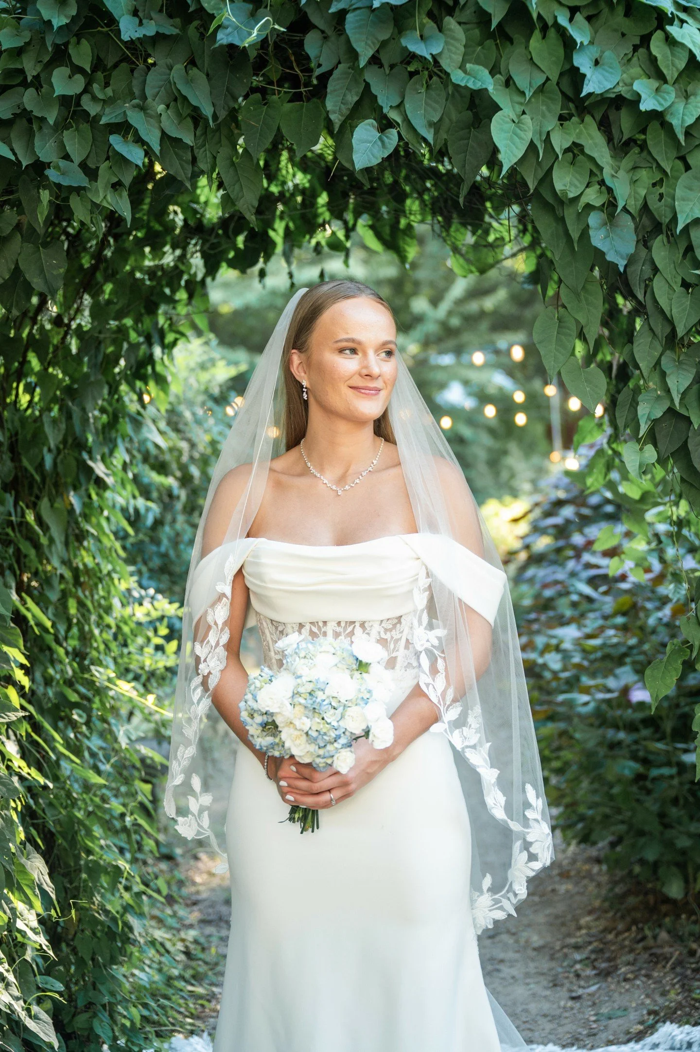Just a few favorites from Ashleigh's bridal portrait session last month at McGill Rose Garden!  I had never been there before, but I am so glad Ashleigh introduced me to such a gorgeous location.  We had fun traipsing through the garden, chasing ligh
