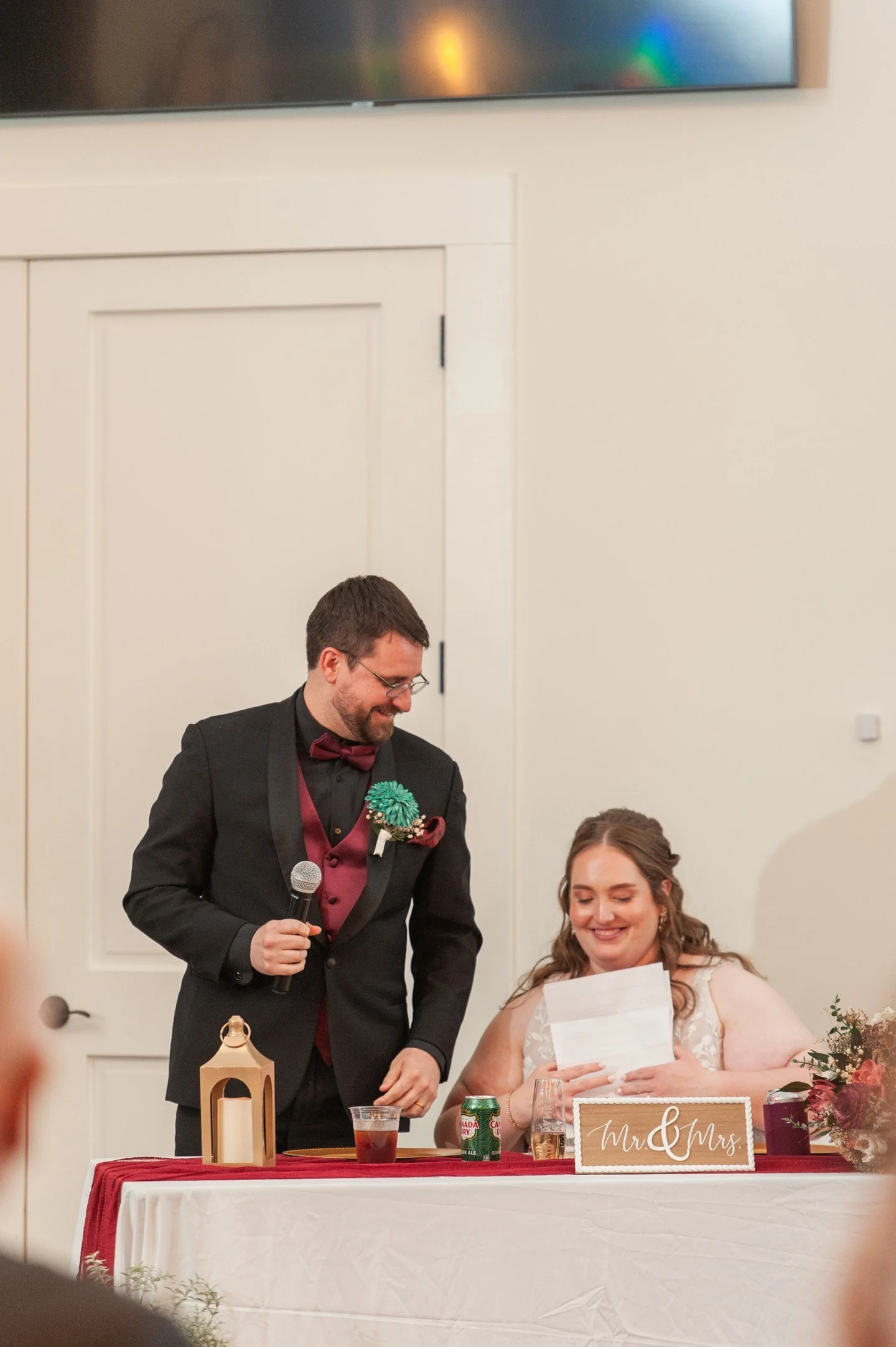 Reflecting on Hayli &amp; Michael's wedding a month ago feels a little different when you&rsquo;ve witnessed a love like theirs. I still remember Michael&rsquo;s toast &mdash; the way every eye in the room filled with tears, including mine. It wasn&r