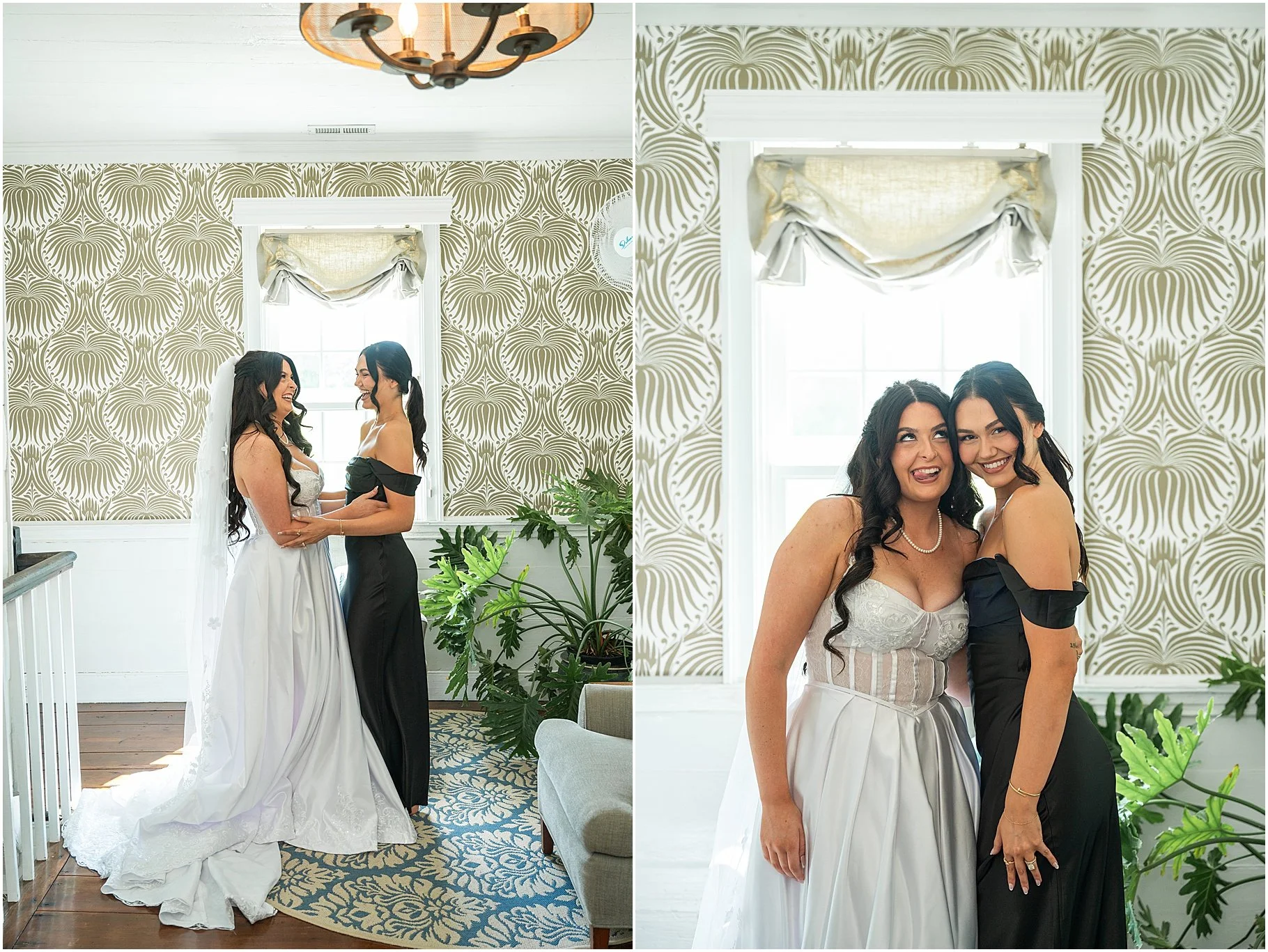 Bride and Bridesmaids | Rock Hill Wedding Venue