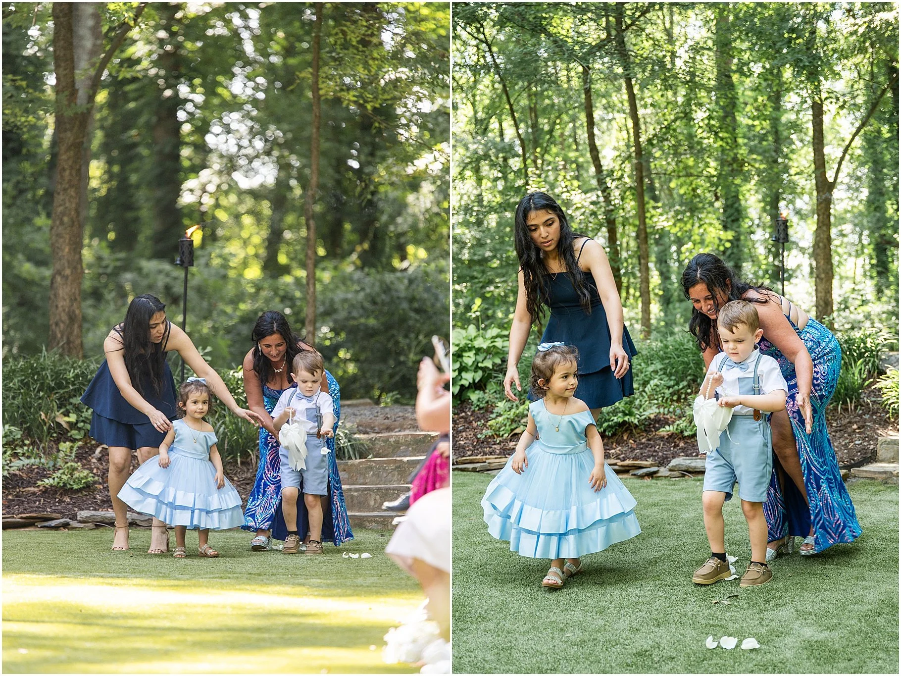 Flowergirl and Ring Bearer | Rock Hill Wedding