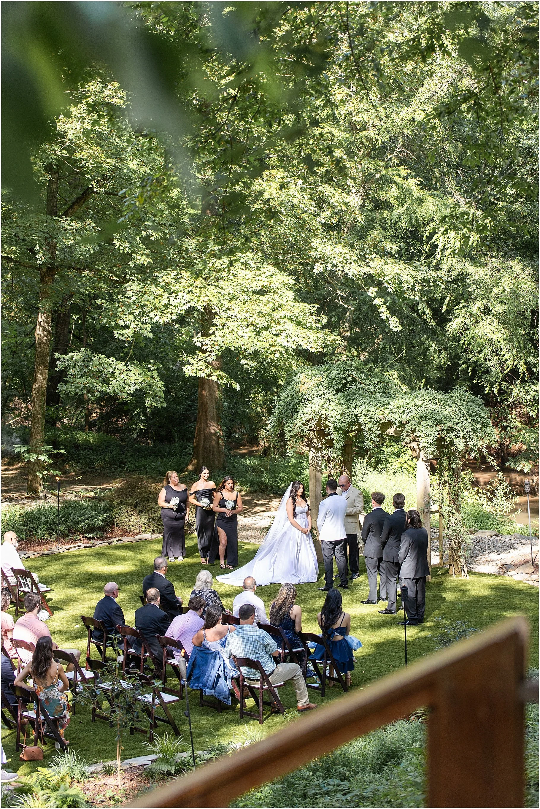 Romantic Robertson Homestead Wedding | Ceremony Space