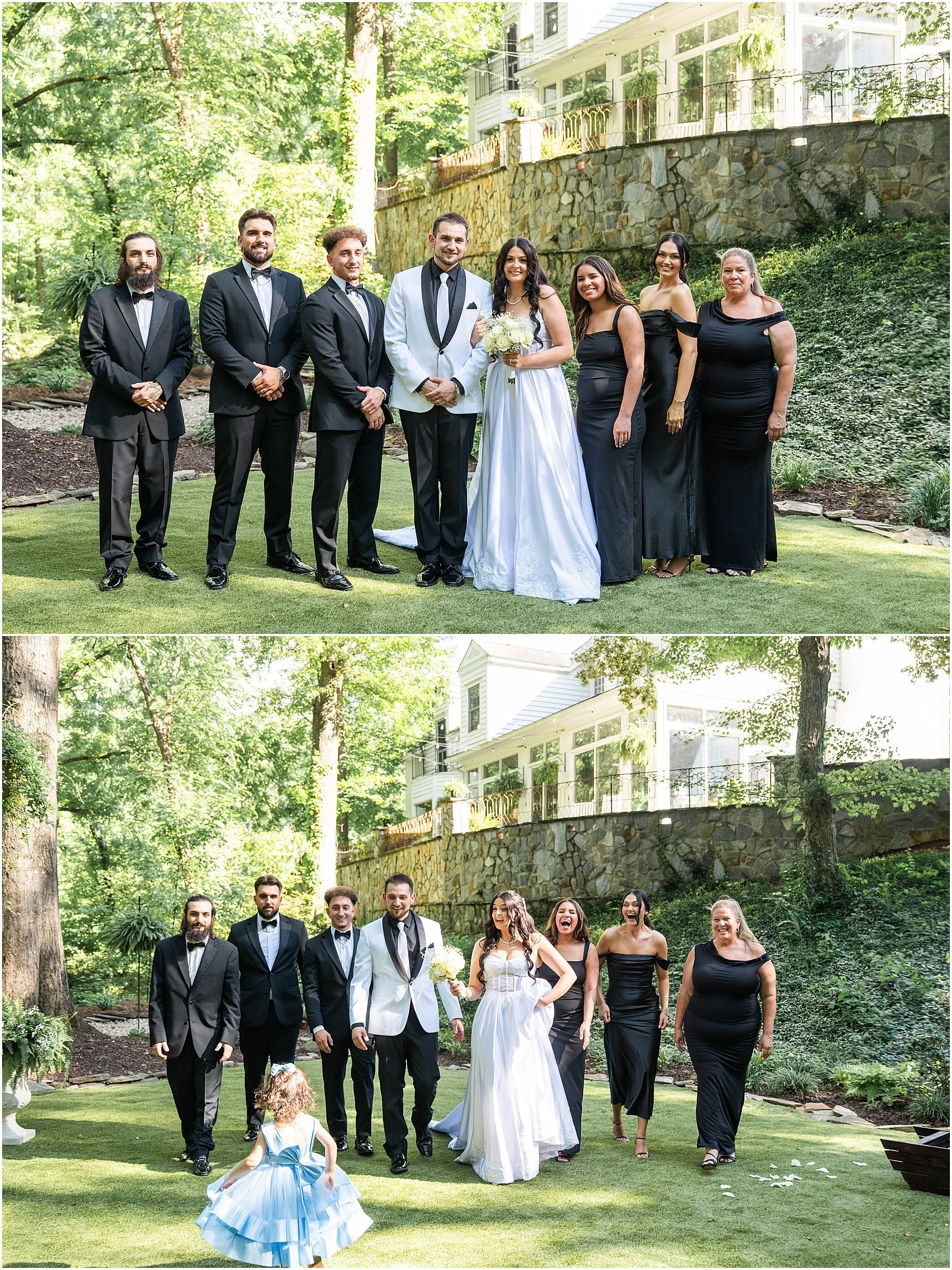 Romantic Robertson Homestead Wedding | Wedding Party