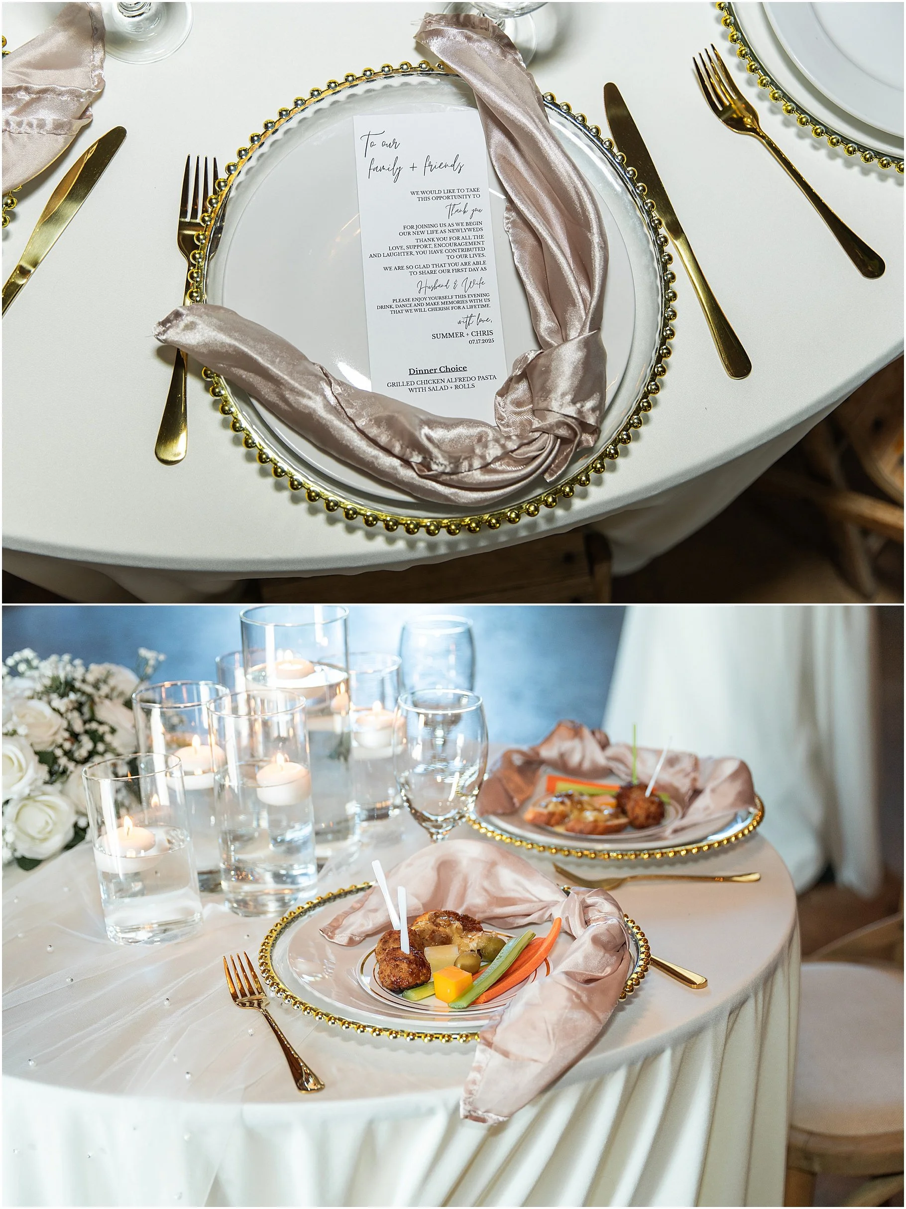 Tipsy Goat Barn Wedding Reception | Romantic Wedding Reception