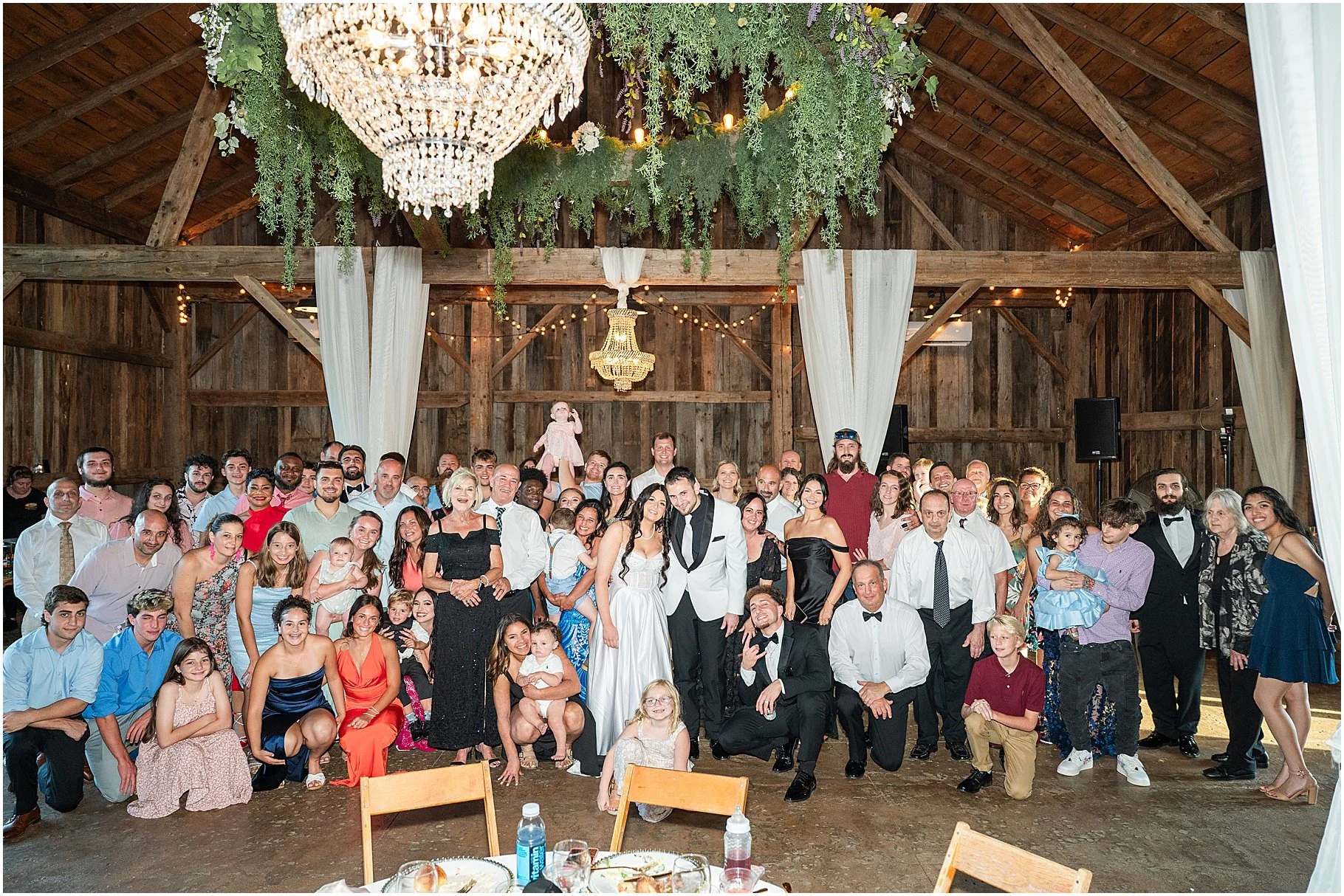 Wedding Party and Guests | Tipsy Goat Barn