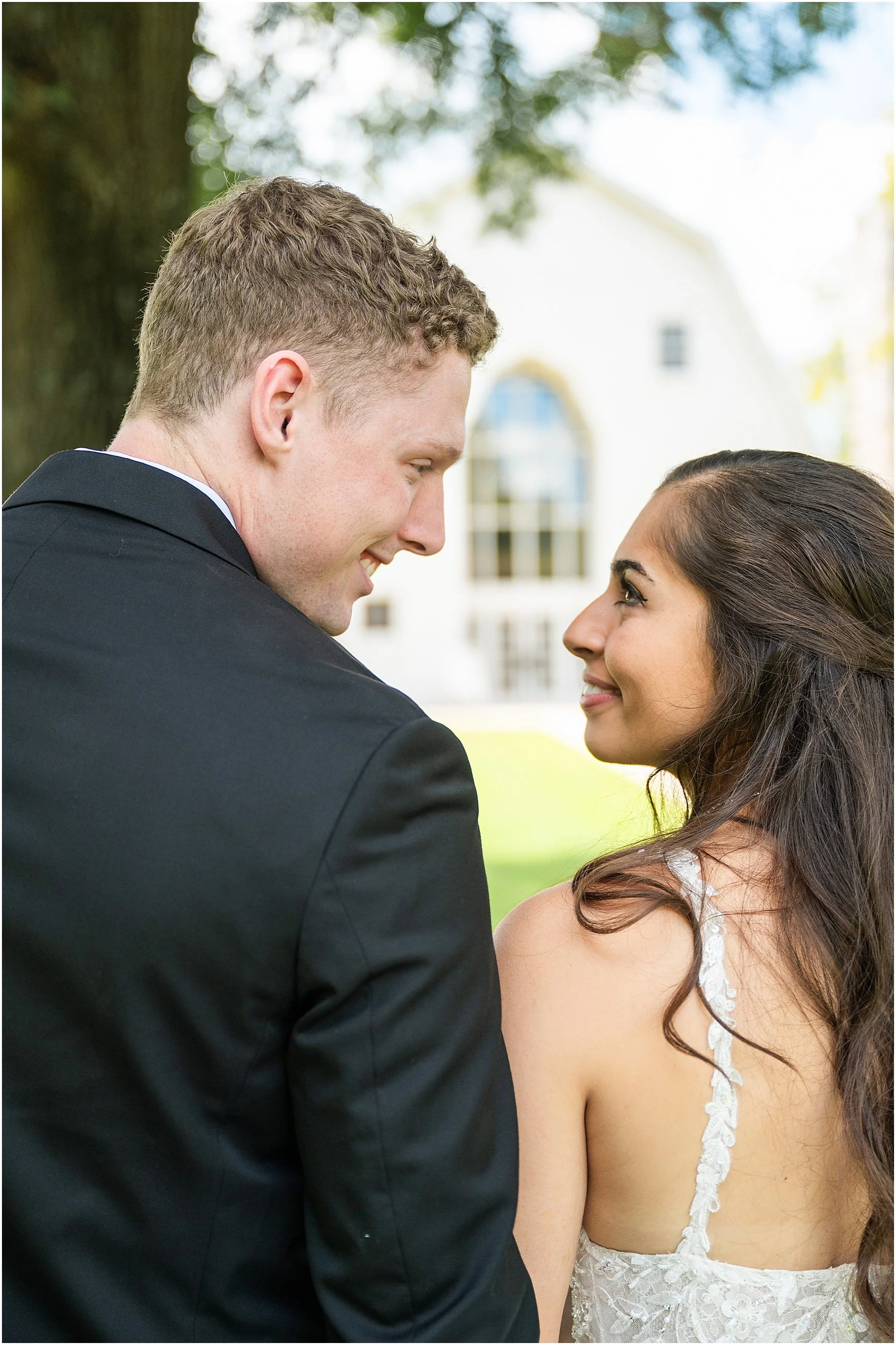 Wedding Portrait | Dairy Barn at Anne Springs Close Greenway