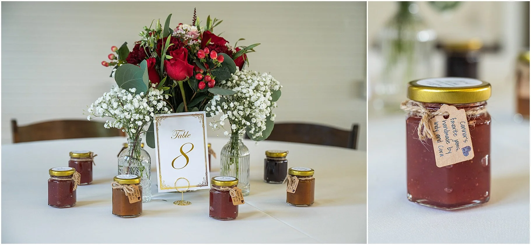 Wedding Reception Details | SC Wedding Photographer