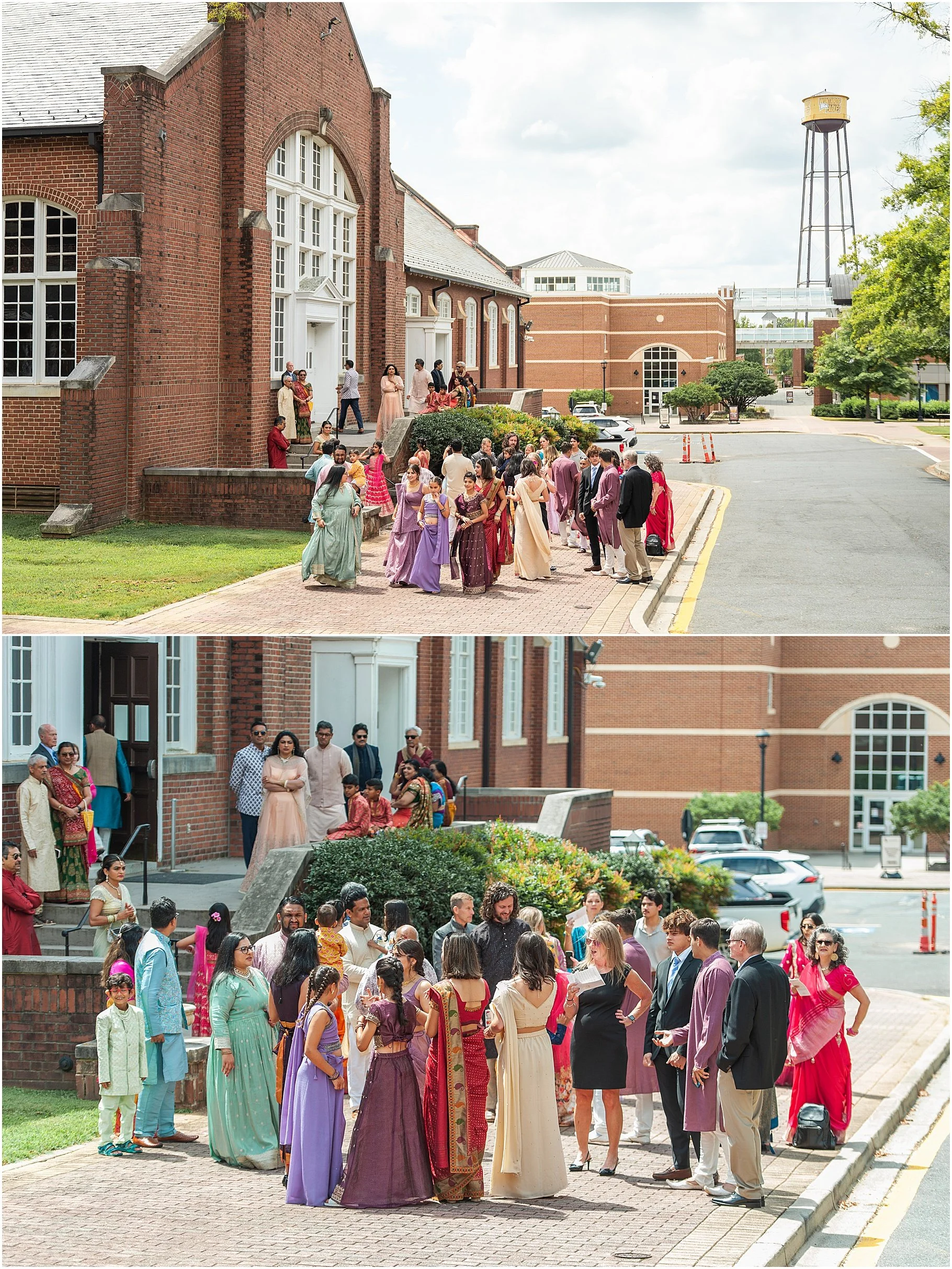 Indian Wedding Bridal Party | McBryde Hall, Winthrop University