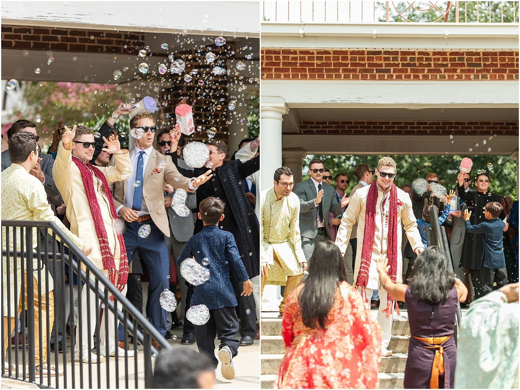 Indian Wedding Groom Entrance | Charlotte Wedding Photographer