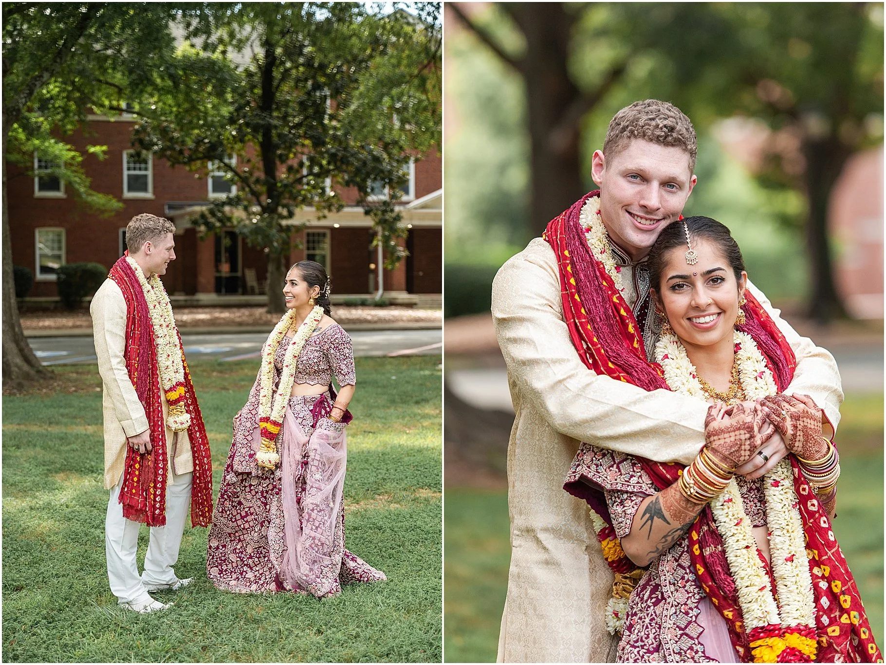 Wedding Portrait, Winthrop University | Rock Hill Wedding Photographer
