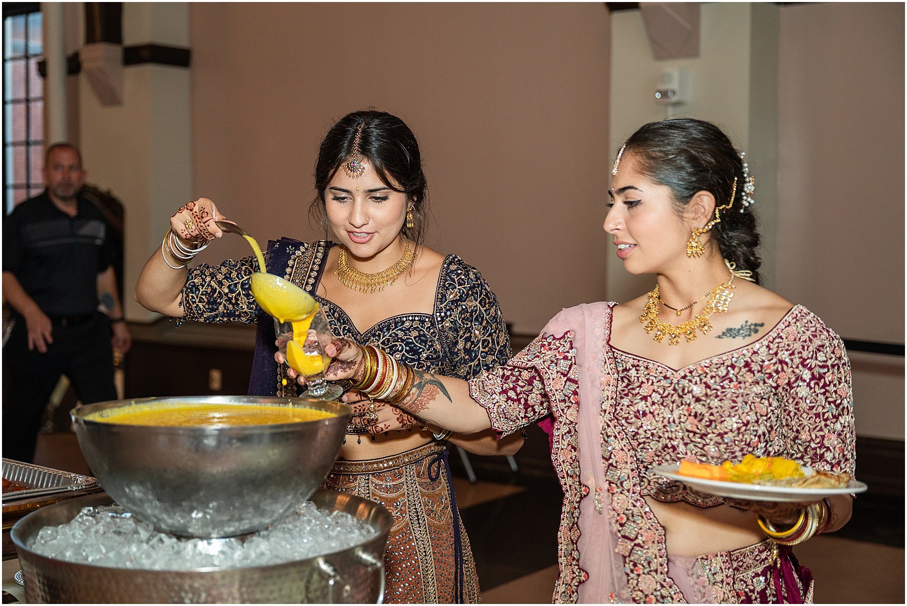 Indian Wedding Food | Charlotte Wedding Photographer
