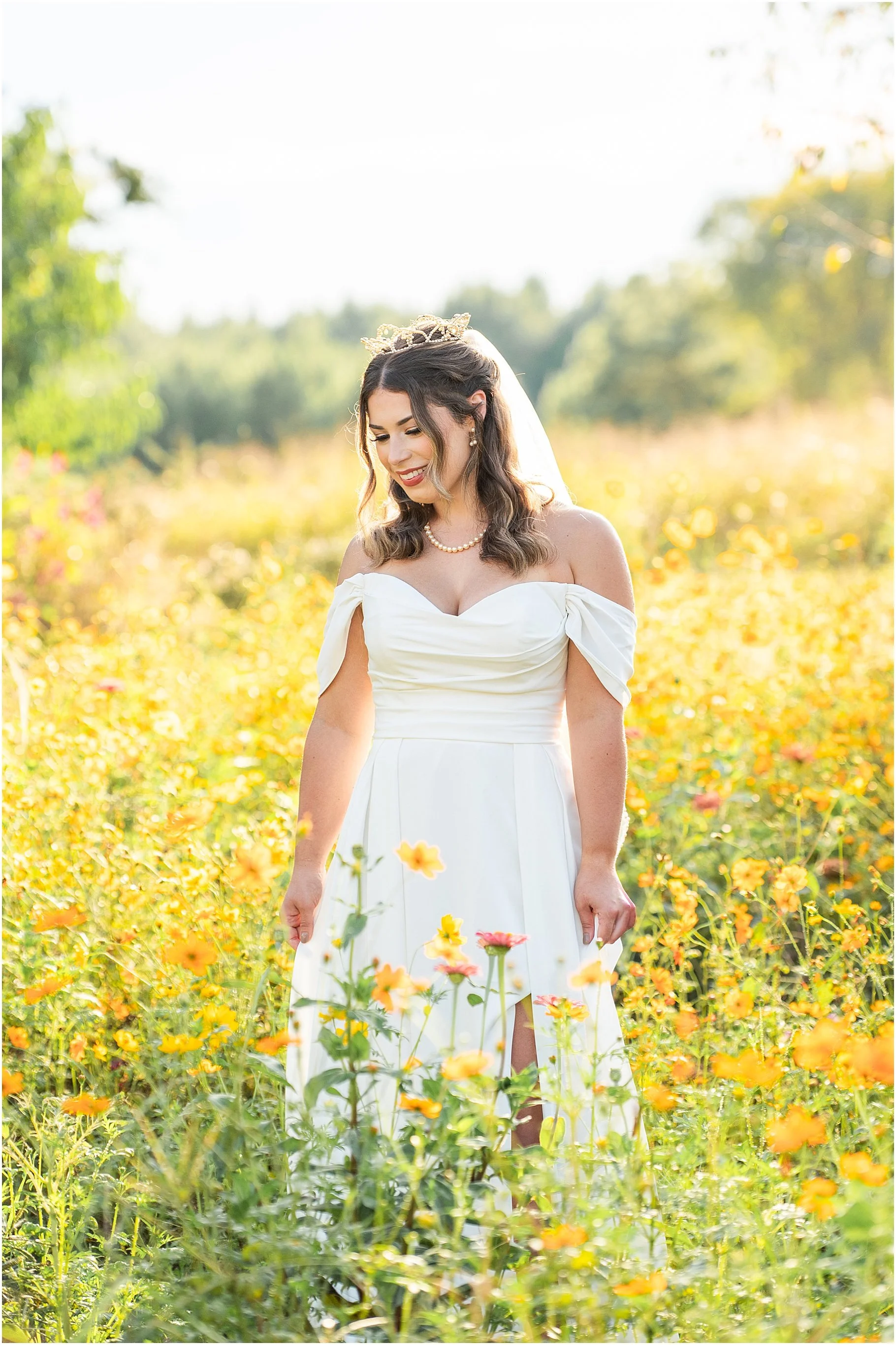 Indigo Iris Farm | Bridal Portrait Session