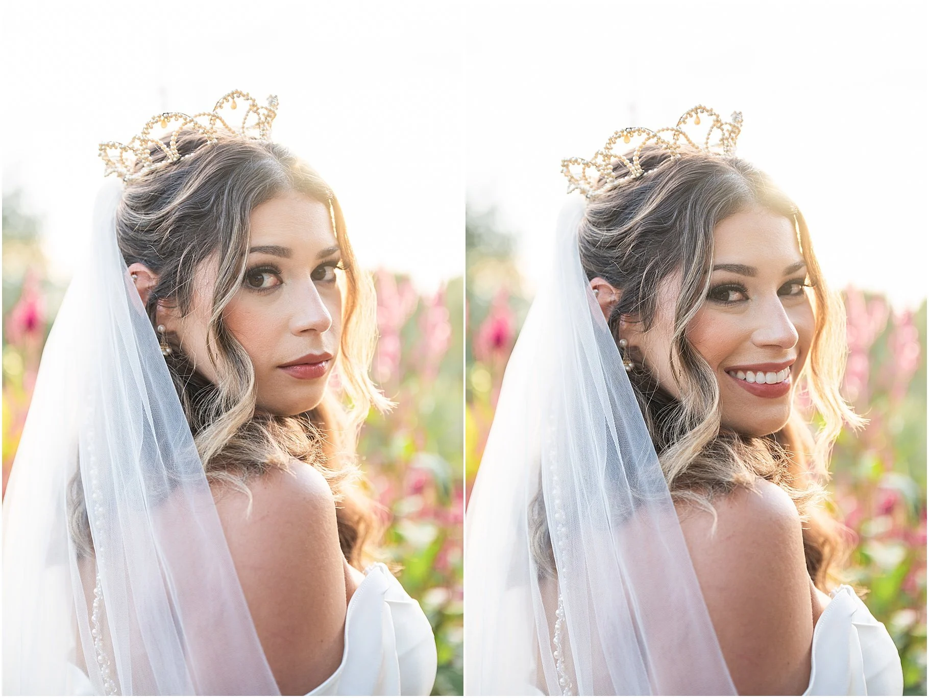 Indigo Iris Farm | Sunset Bridal Portrait Session