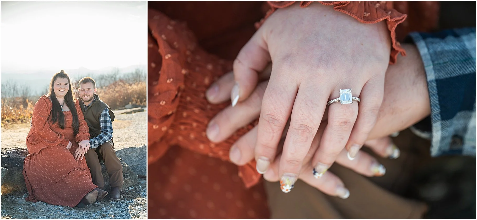 Sassafras Mountain Engagement Session | SC Wedding Photographer