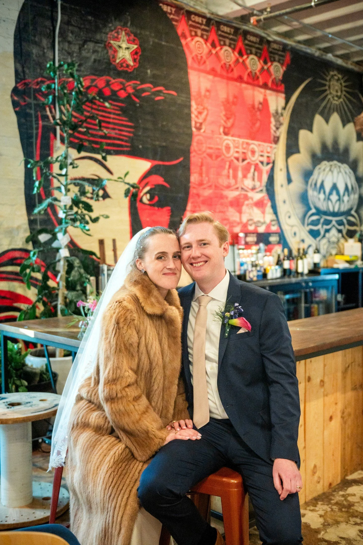 Happy 1st Anniversary to one of the coolest couples I know...who hosted a 5K on the morning of their wedding!  Your wedding was such a fun way to kick off the year...and hopefully, this new year is even more exciting than the last! 🤩

Venue | @theme